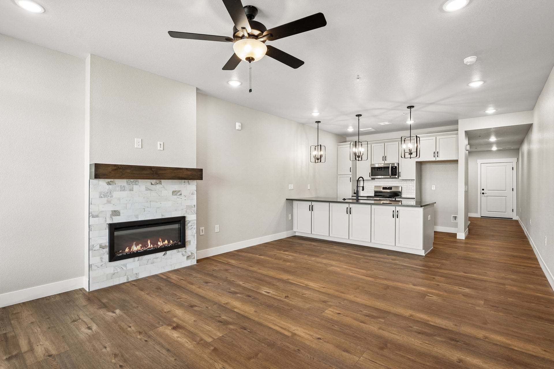 Living Room - Not Actual Home - Finishes May Vary