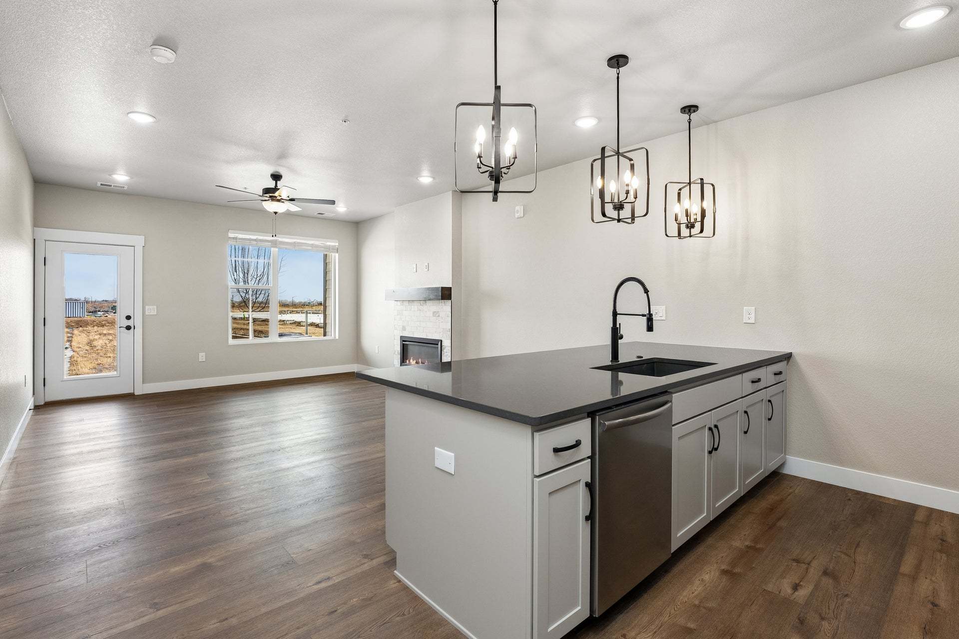 View From Kitchen - Not Actual Home - Finishes May Vary