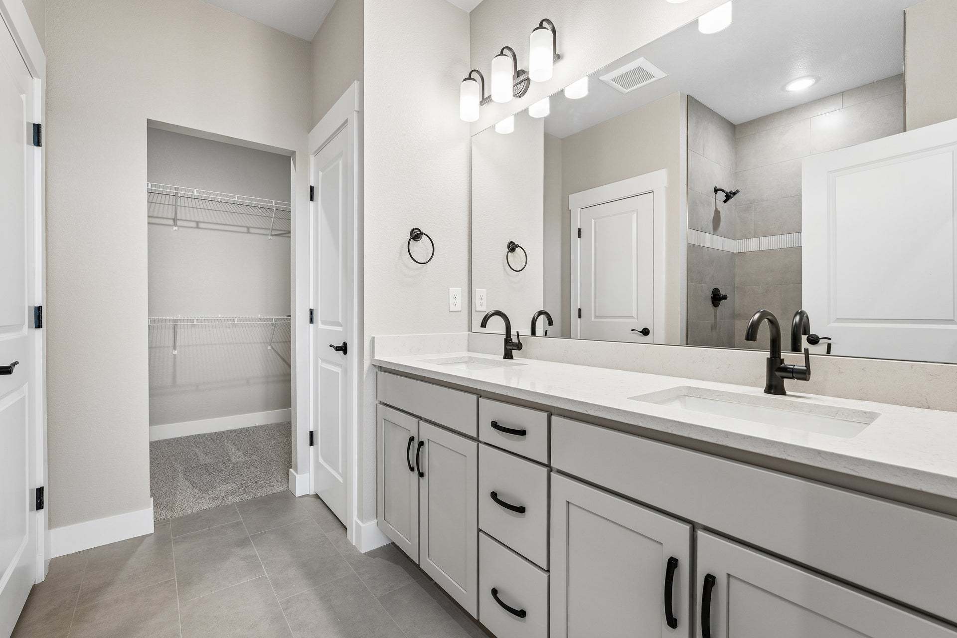 Primary Bath - Not Actual Home - Finishes May Vary