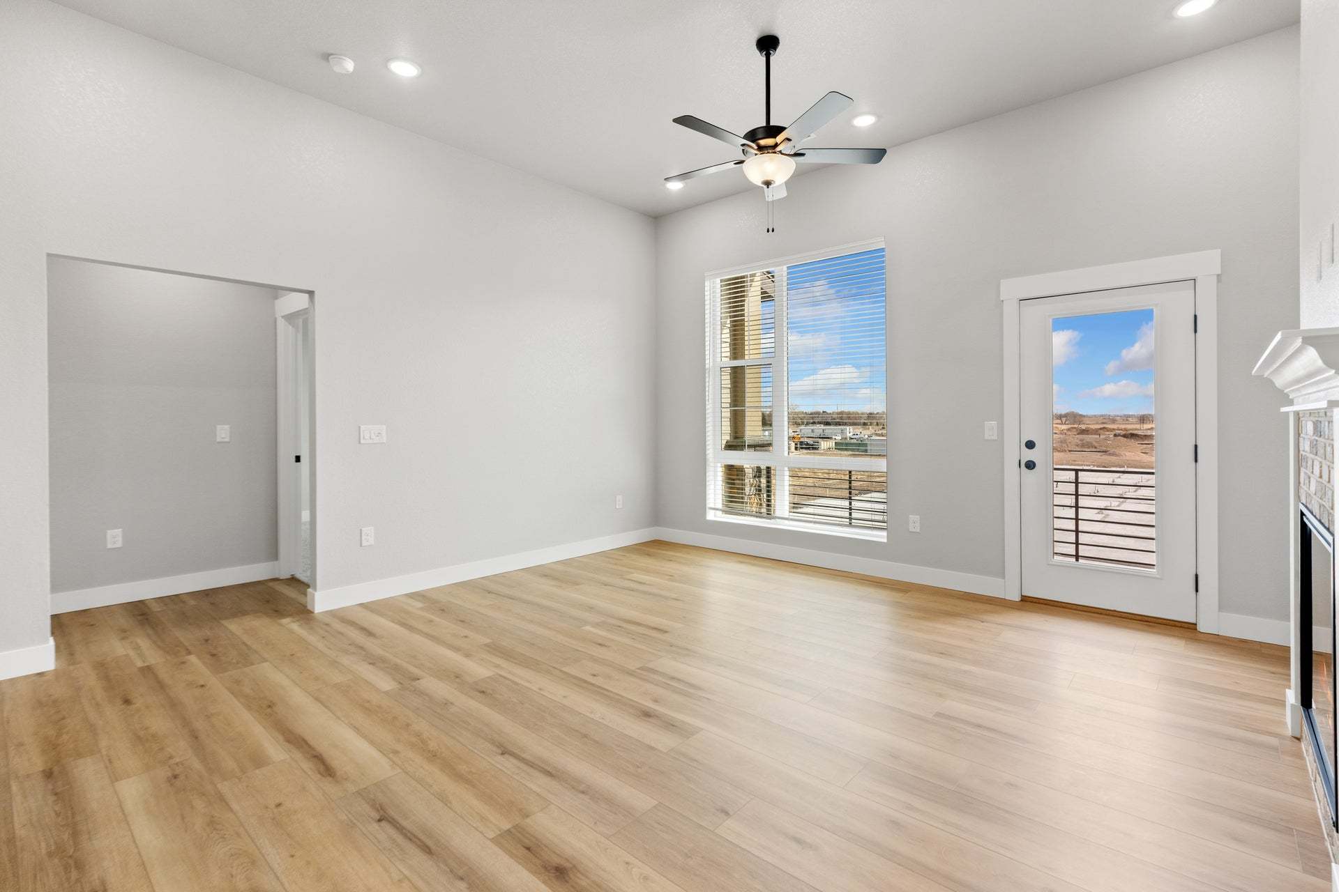Living Room - Not Actual Home - Finishes May Vary
