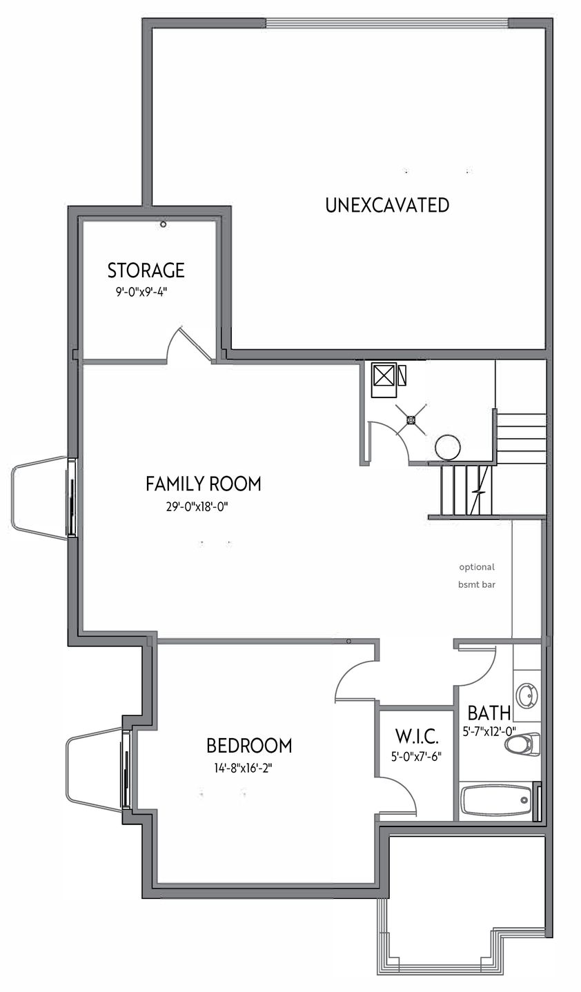Optional Finished Basement