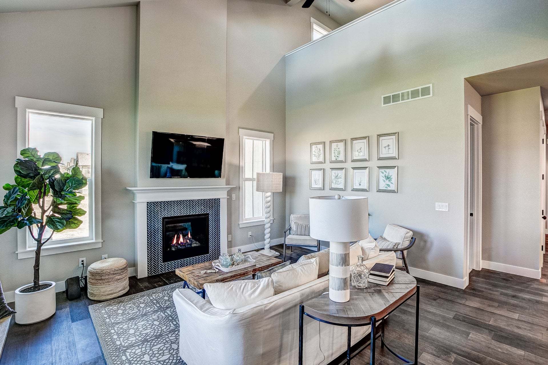 Living Room - Not Actual Home - Finishes May Vary