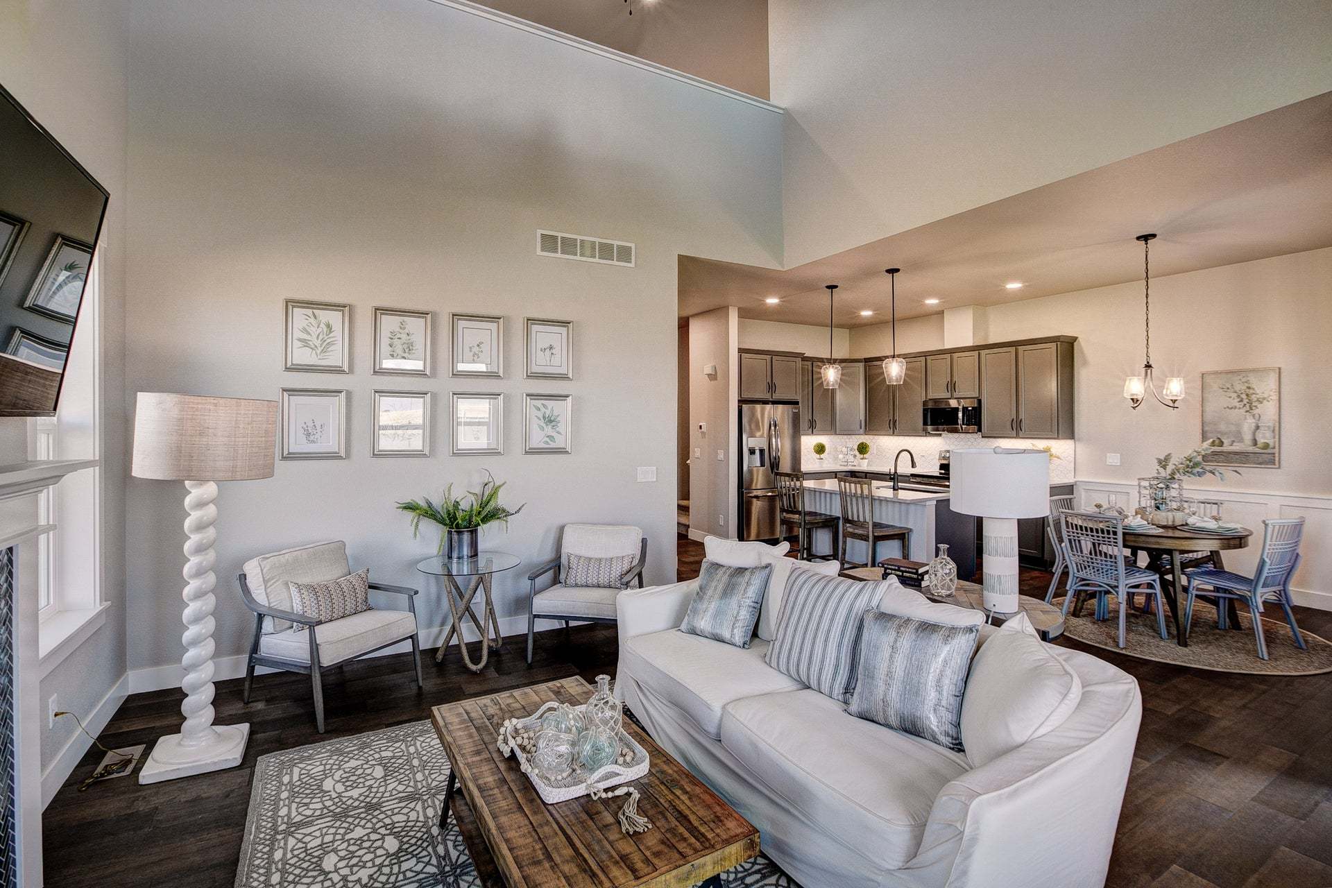 Living Room - Not Actual Home - Finishes May Vary