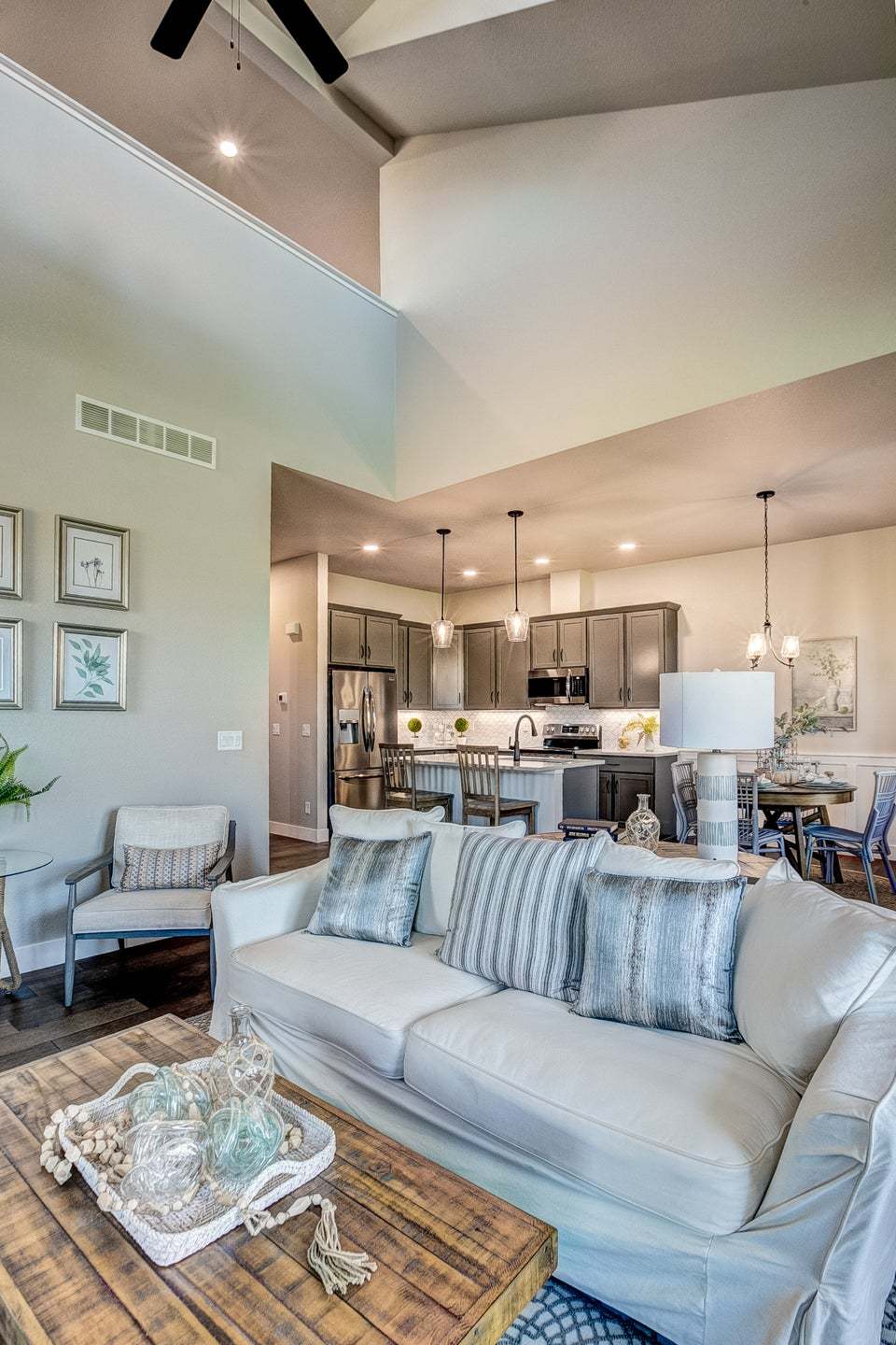 Living Room - Not Actual Home - Finishes May Vary