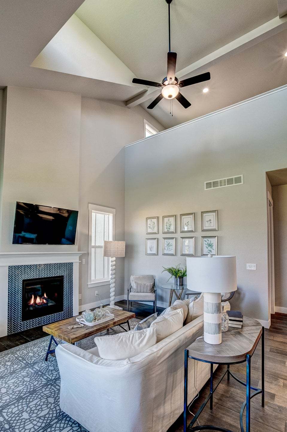 Living Room - Not Actual Home - Finishes May Vary