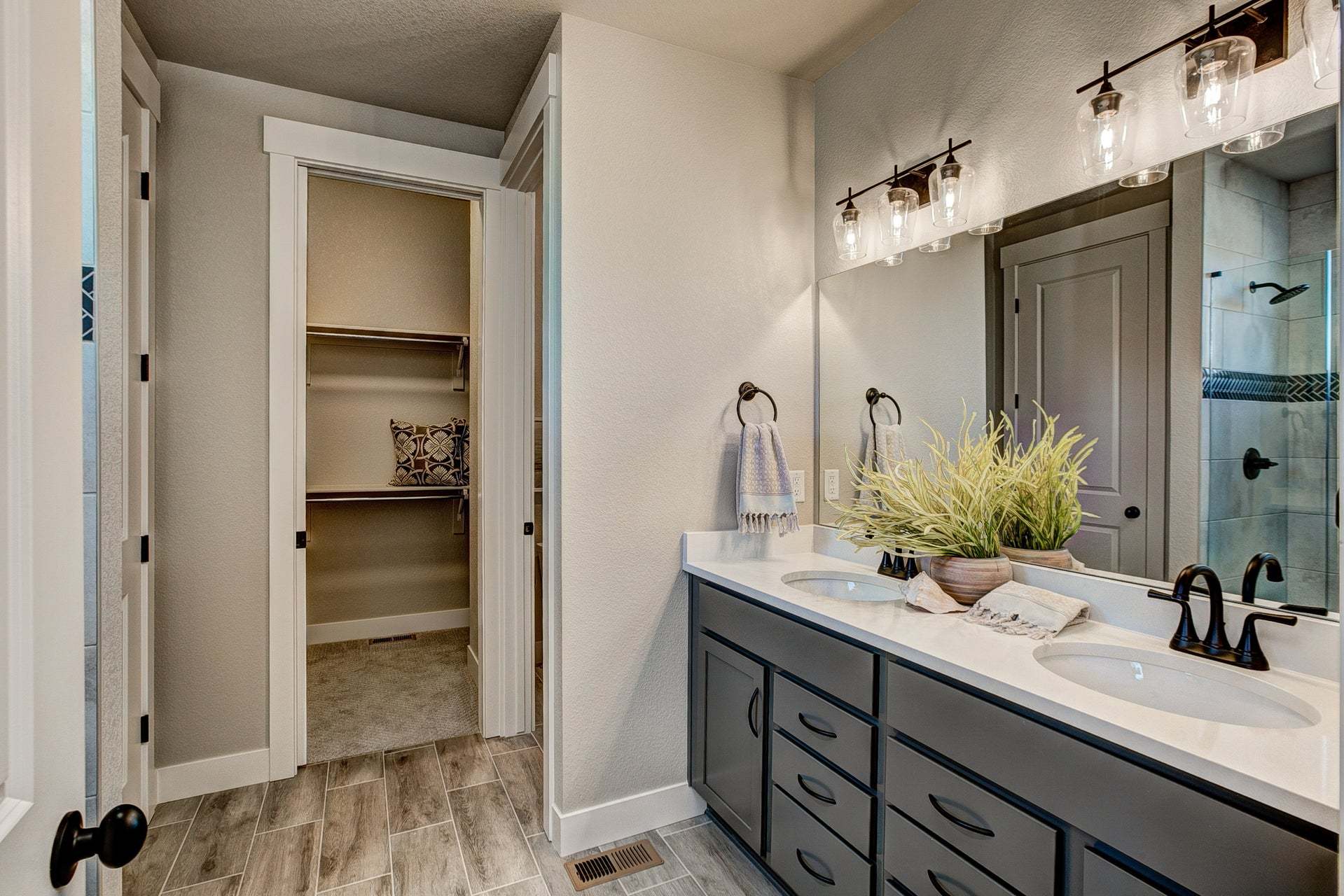 Main Floor Primary Suite - Not Actual Home - Finishes May Vary