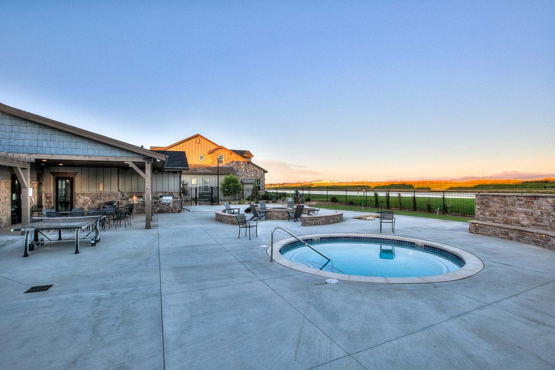 Clubhouse Hot Tub