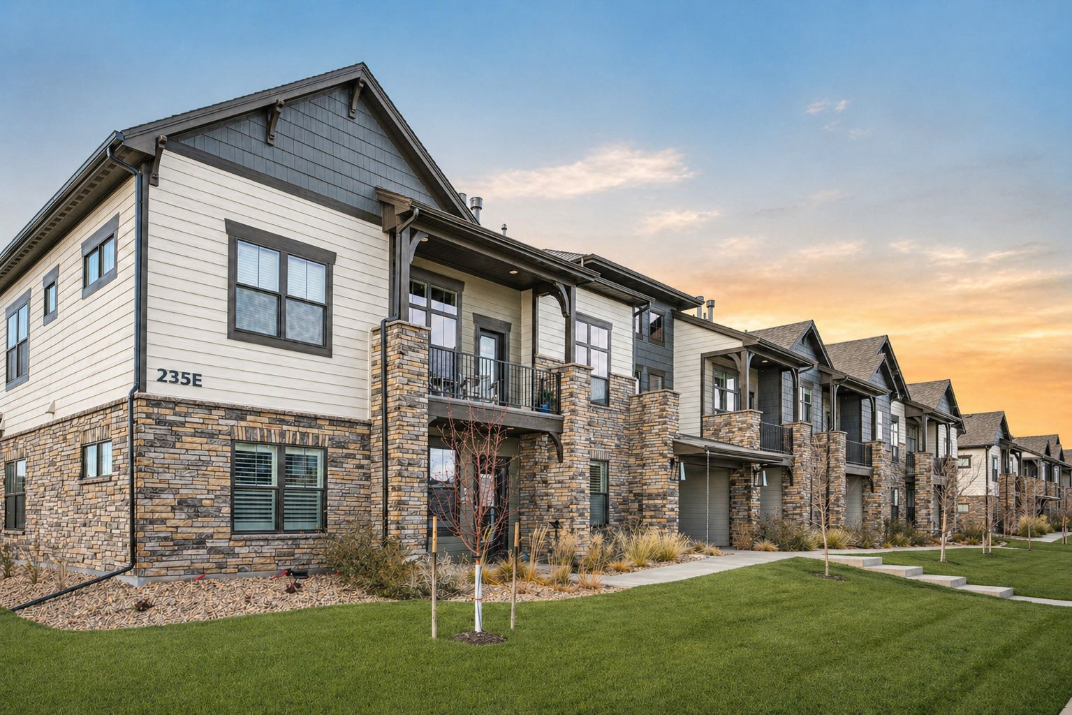 Cambridge - Highlands at Fox Hill: Longmont, Colorado - Landmark Homes - CO
