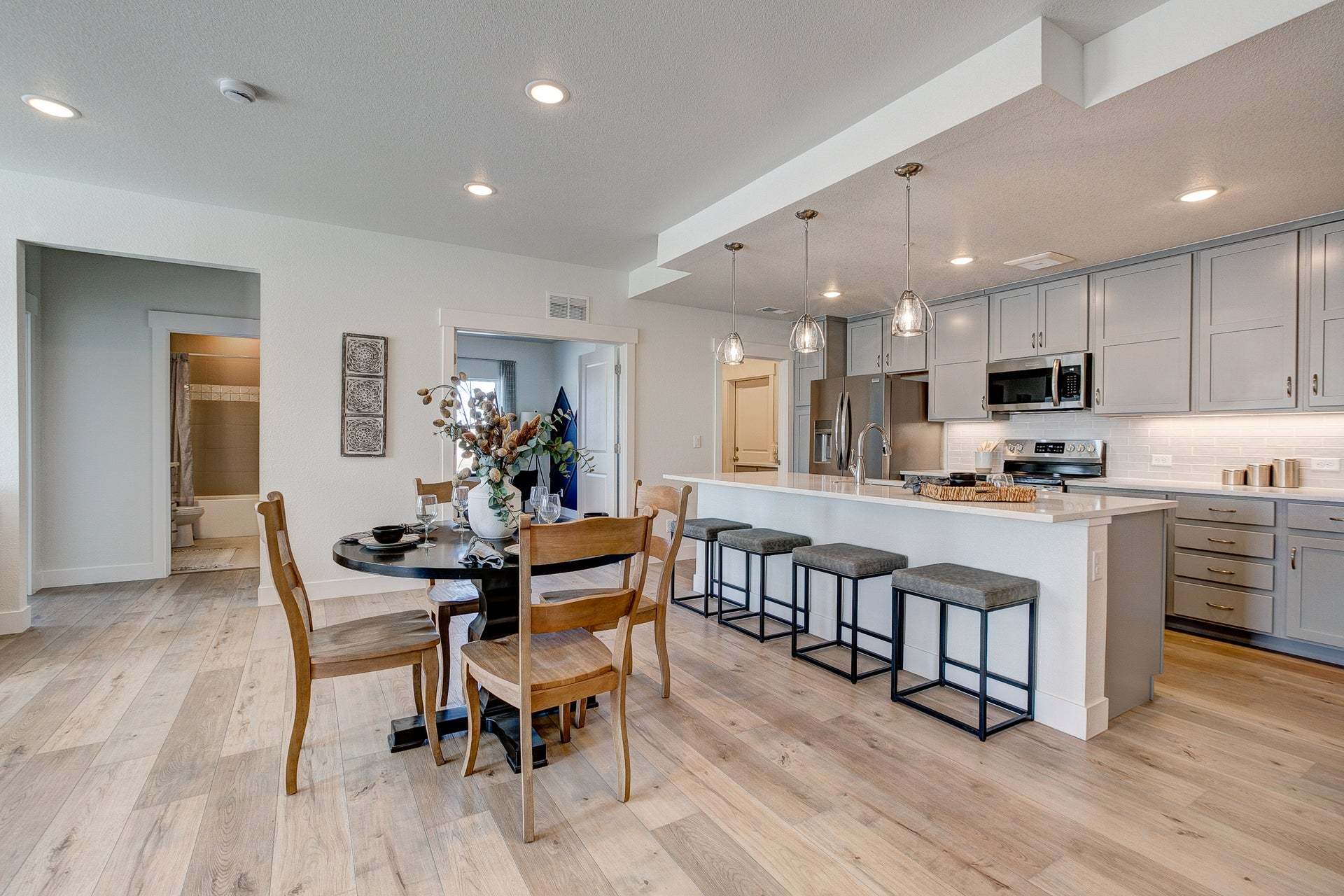 Kitchen/Dining - Not Actual Home - Finishes May Vary
