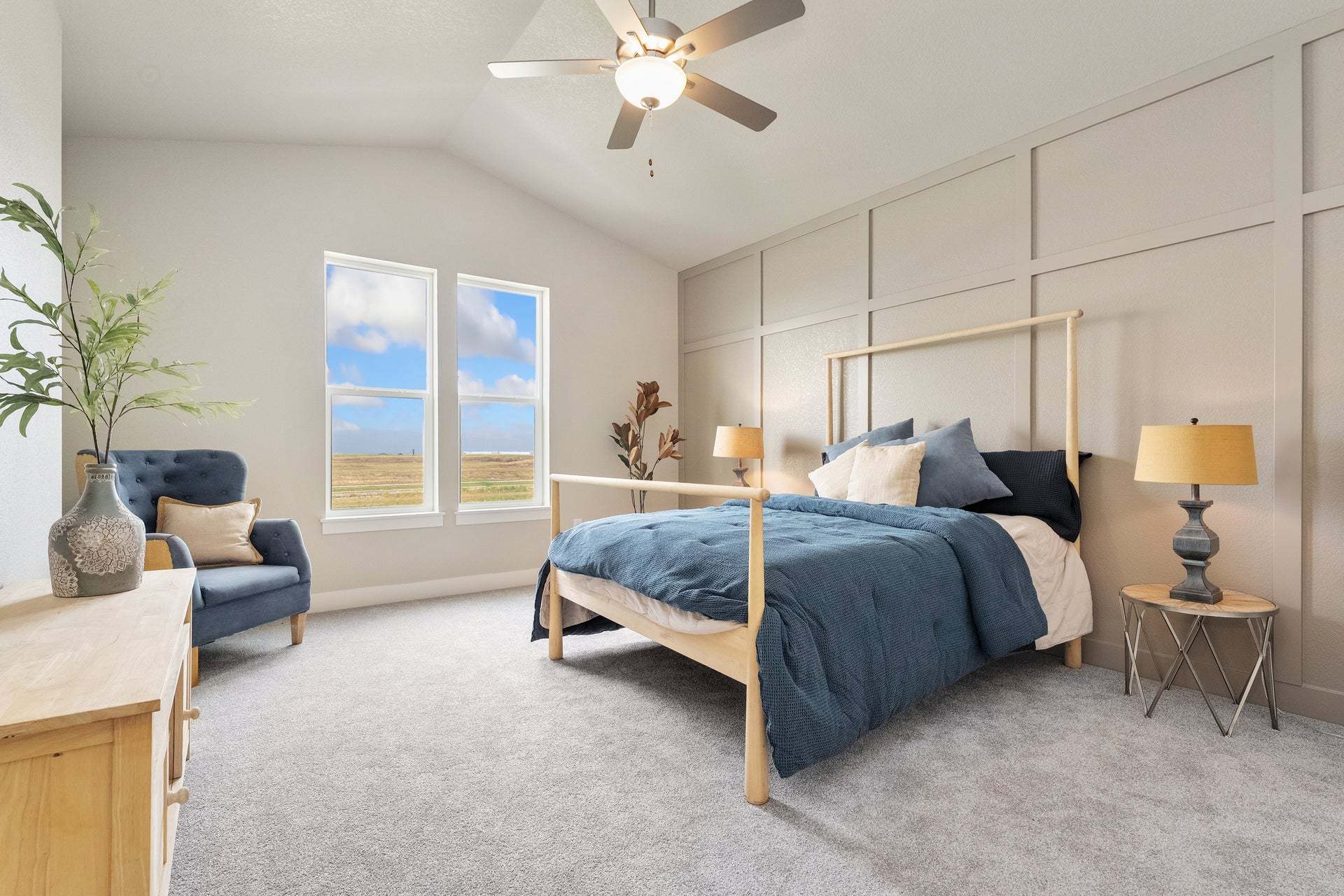 Primary Bedroom - Not Actual Home - Finishes May Vary