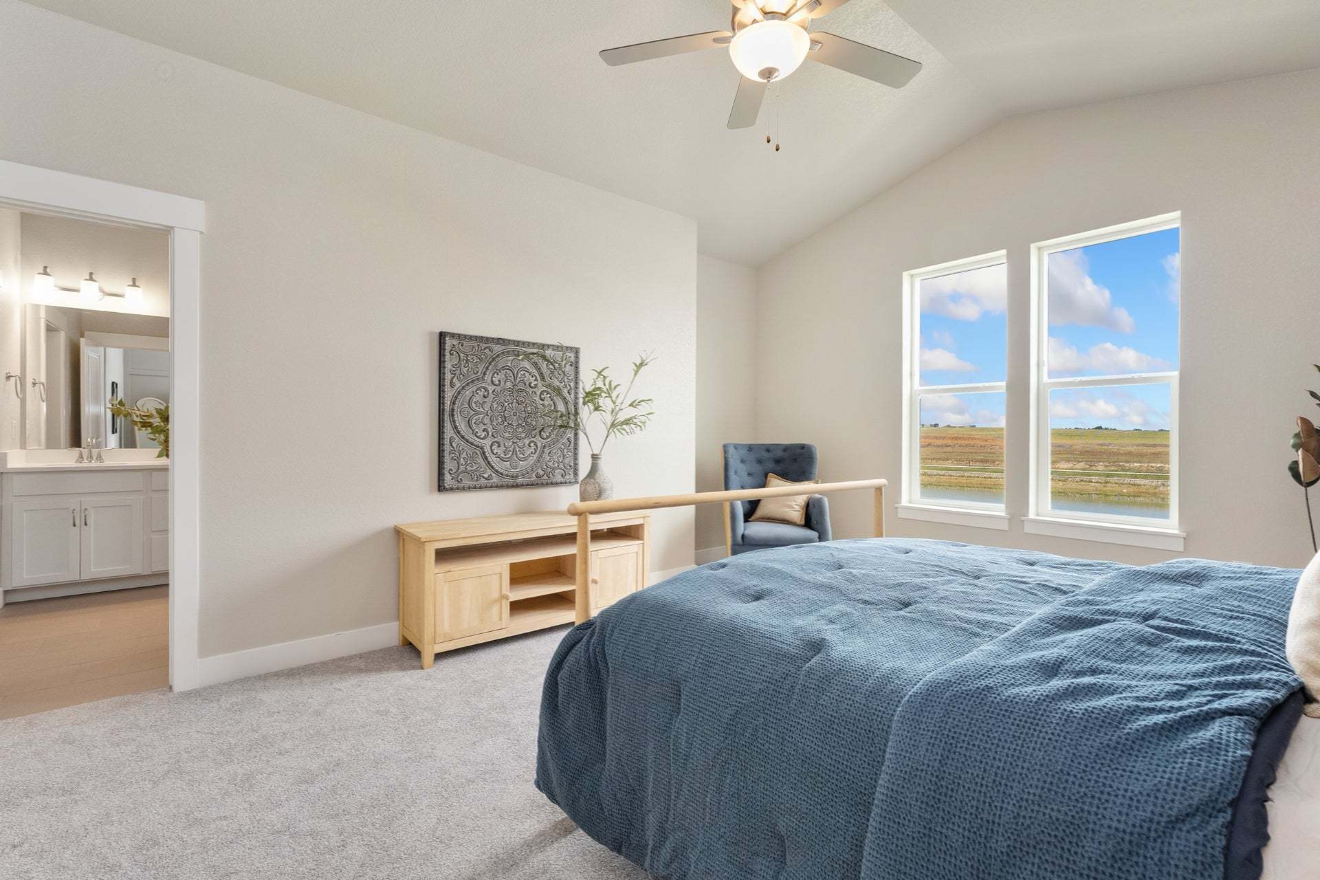 Primary Bedroom - Not Actual Home - Finishes May Vary