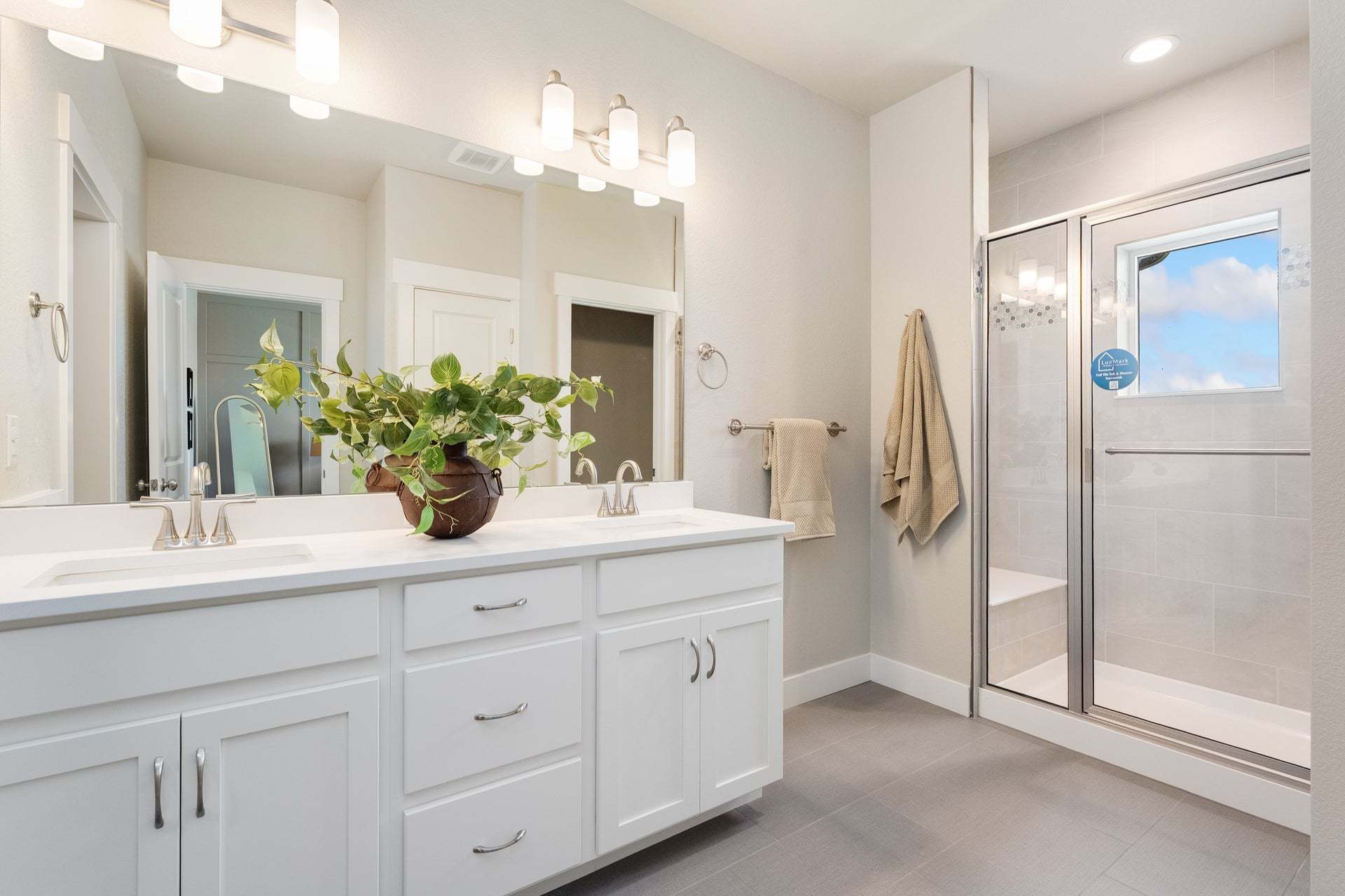Primary Bath - Not Actual Home - Finishes May Vary