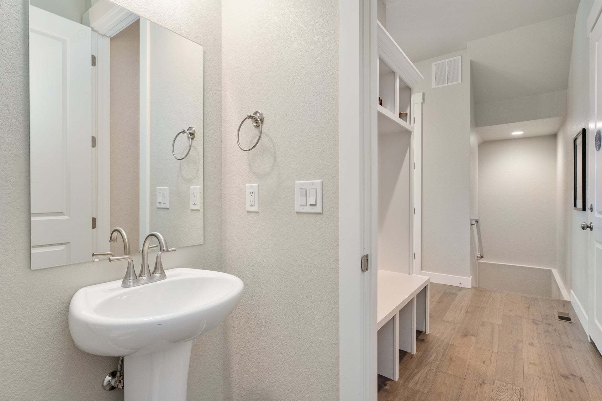 Powder Bath - Not Actual Home - Finishes May Vary