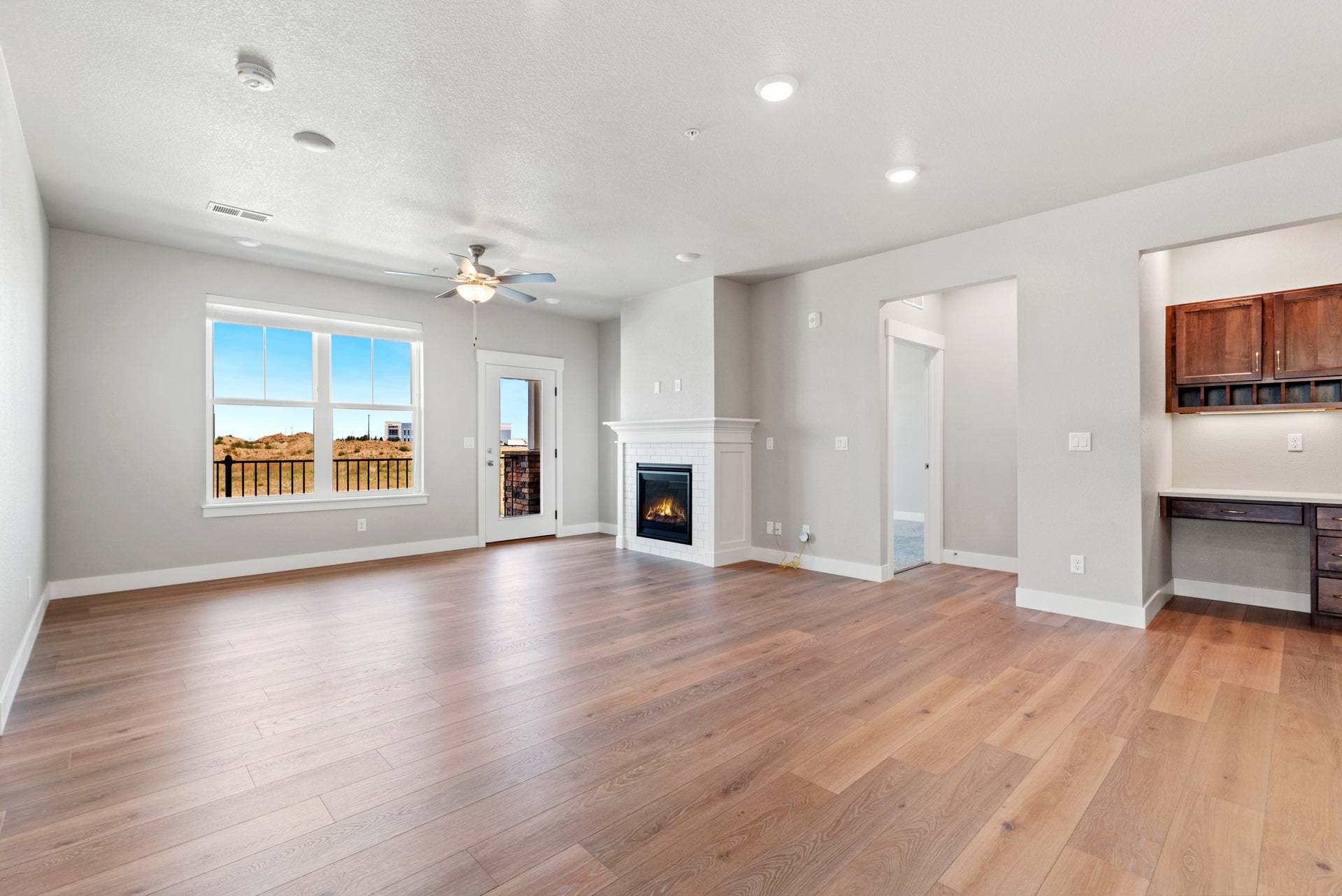 View from Dining Room - Not Actual Home - Finishes May Vary