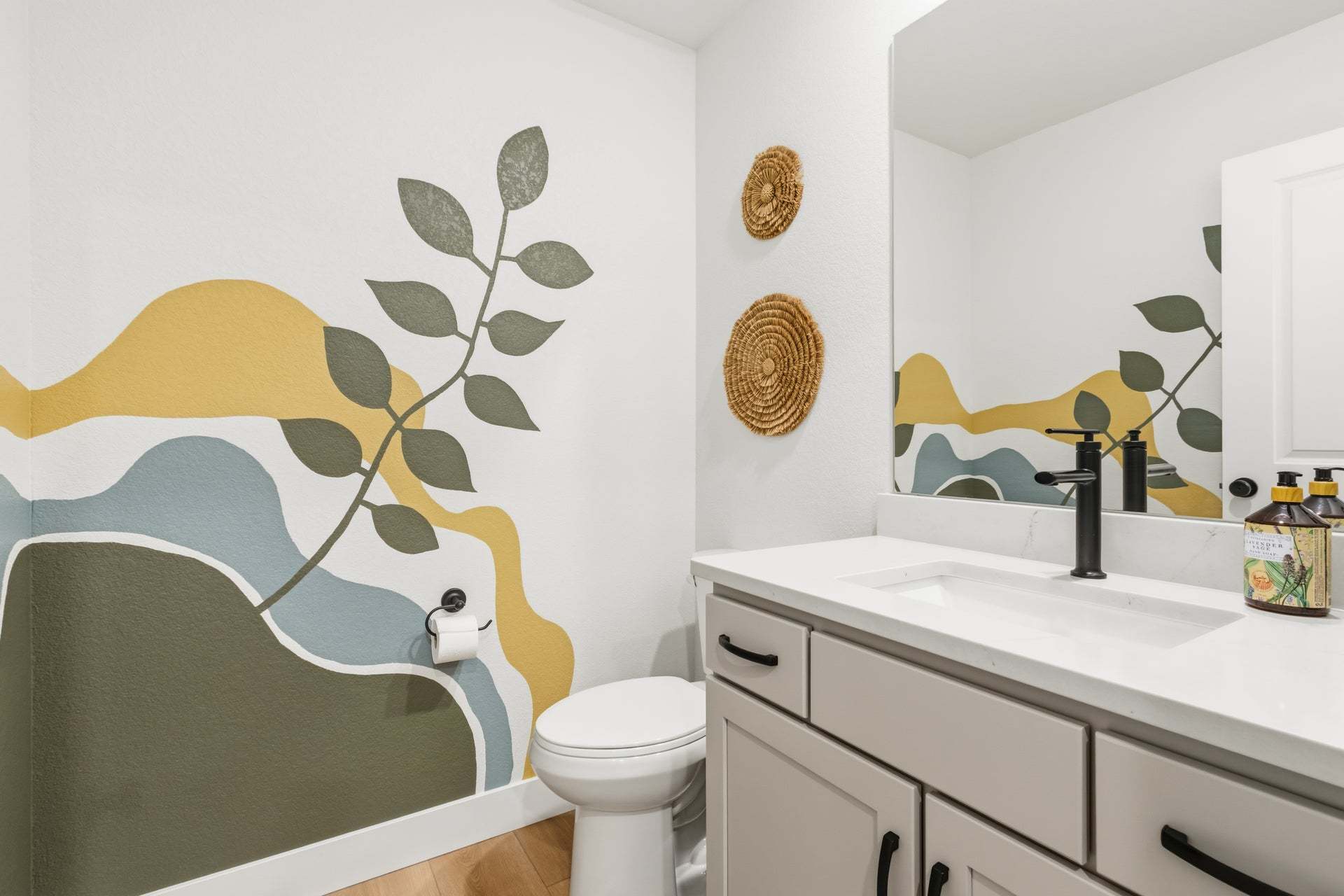Powder Bath - Not Actual Home - Finishes May Vary