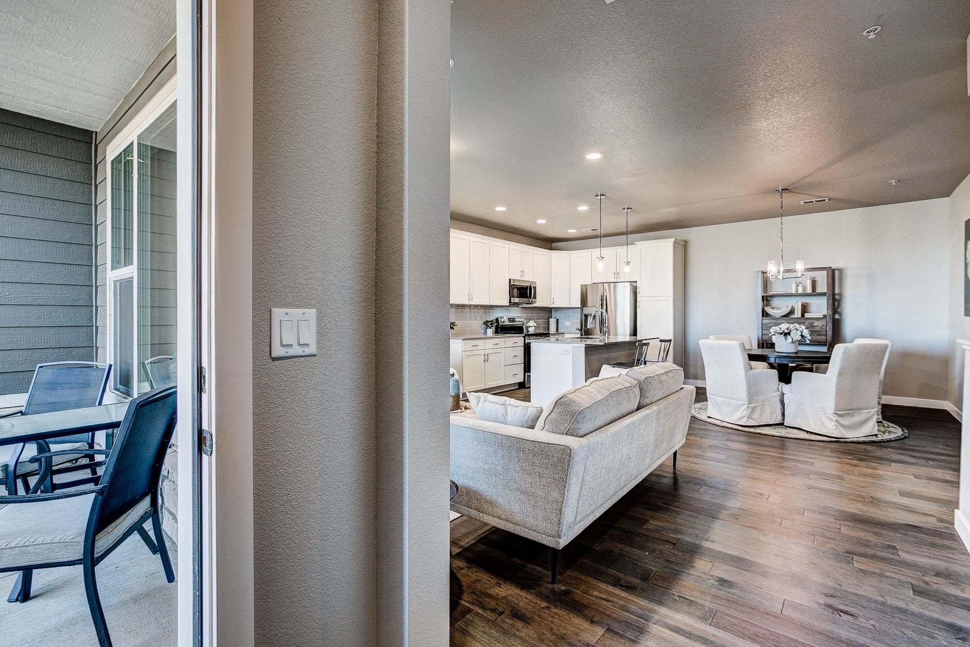 View from Entry - Not Actual Home - Finishes May Vary