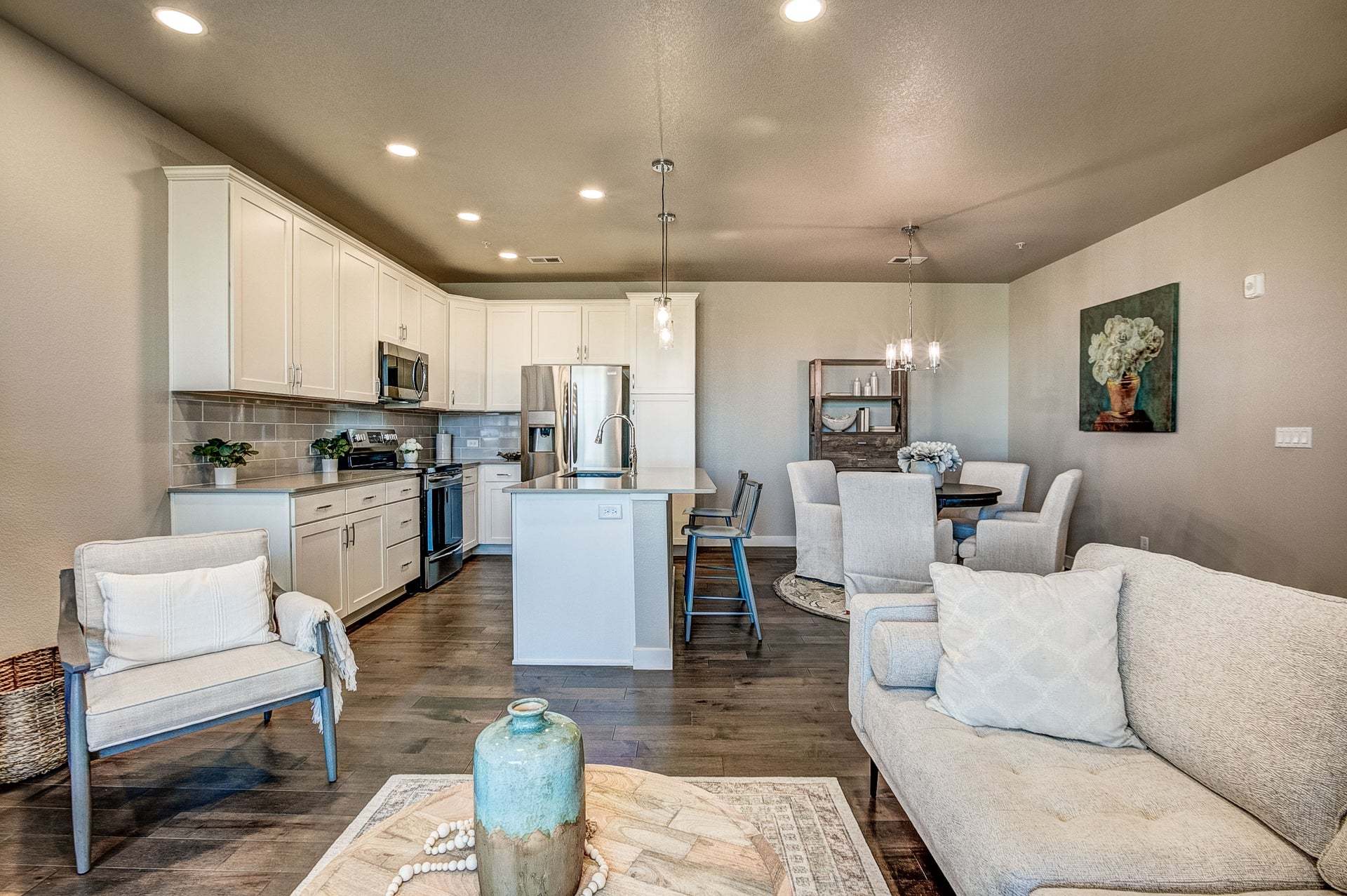 Living Room - Not Actual Home - Finishes May Vary