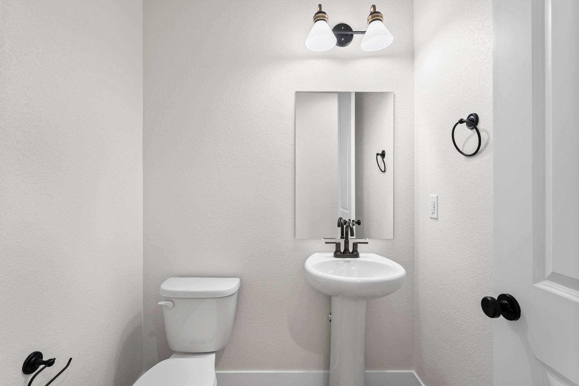 Powder Bath - Not Actual Home - Finishes May Vary