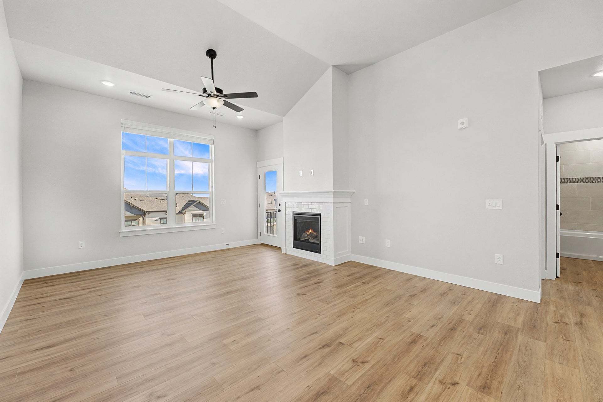 Living Room - Not Actual Home - Finishes May Vary