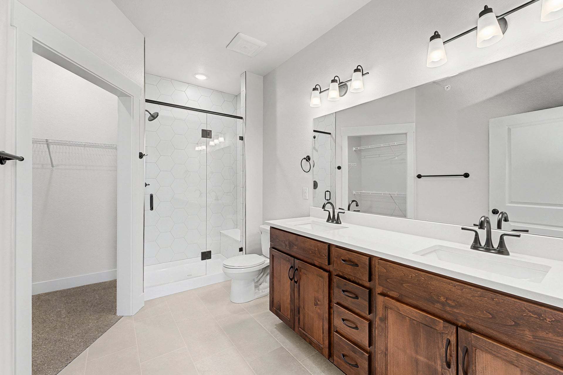 Primary Bath - Not Actual Home - Finishes May Vary
