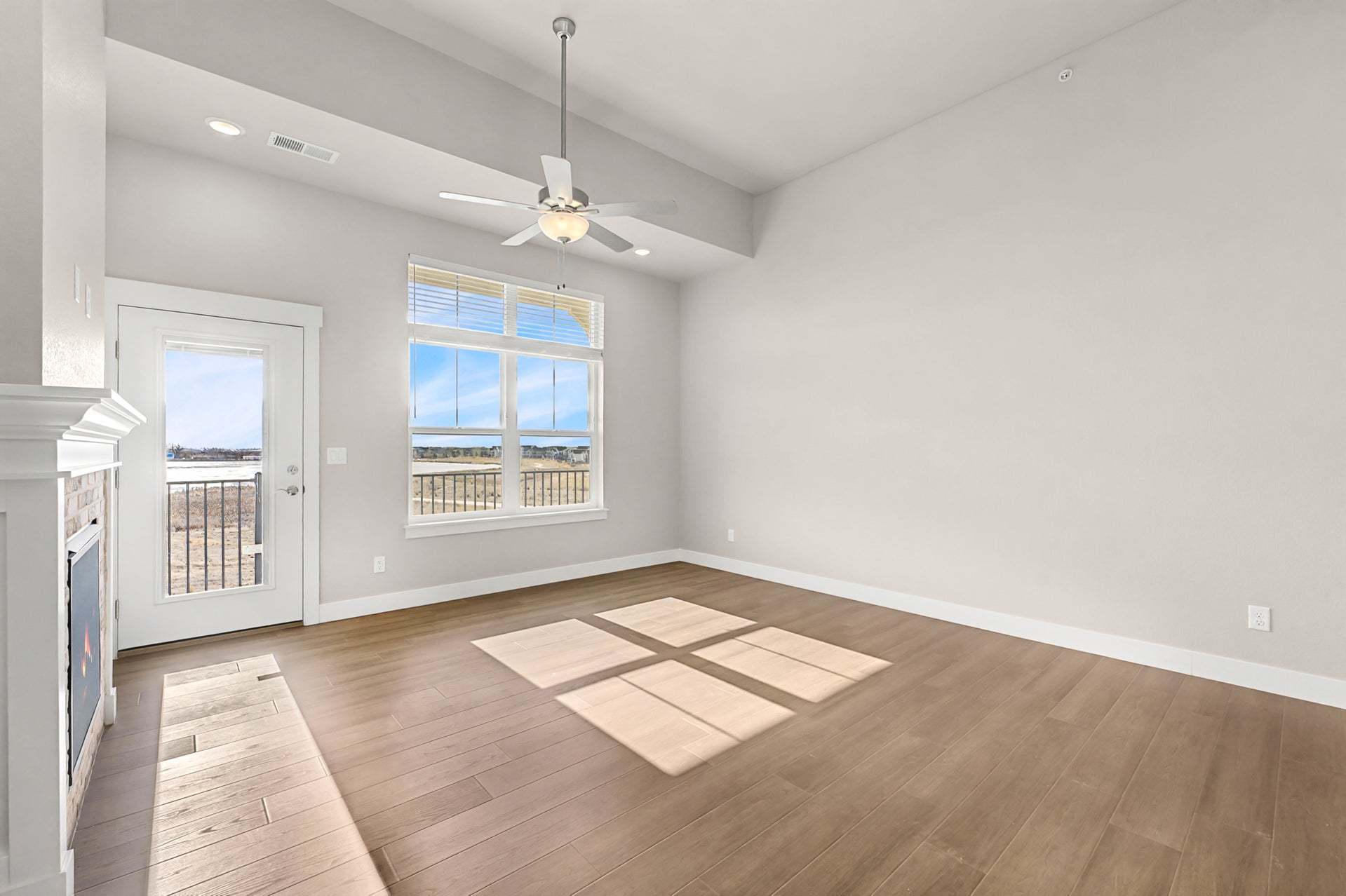 Living Room - Not Actual Home - Finishes May Vary