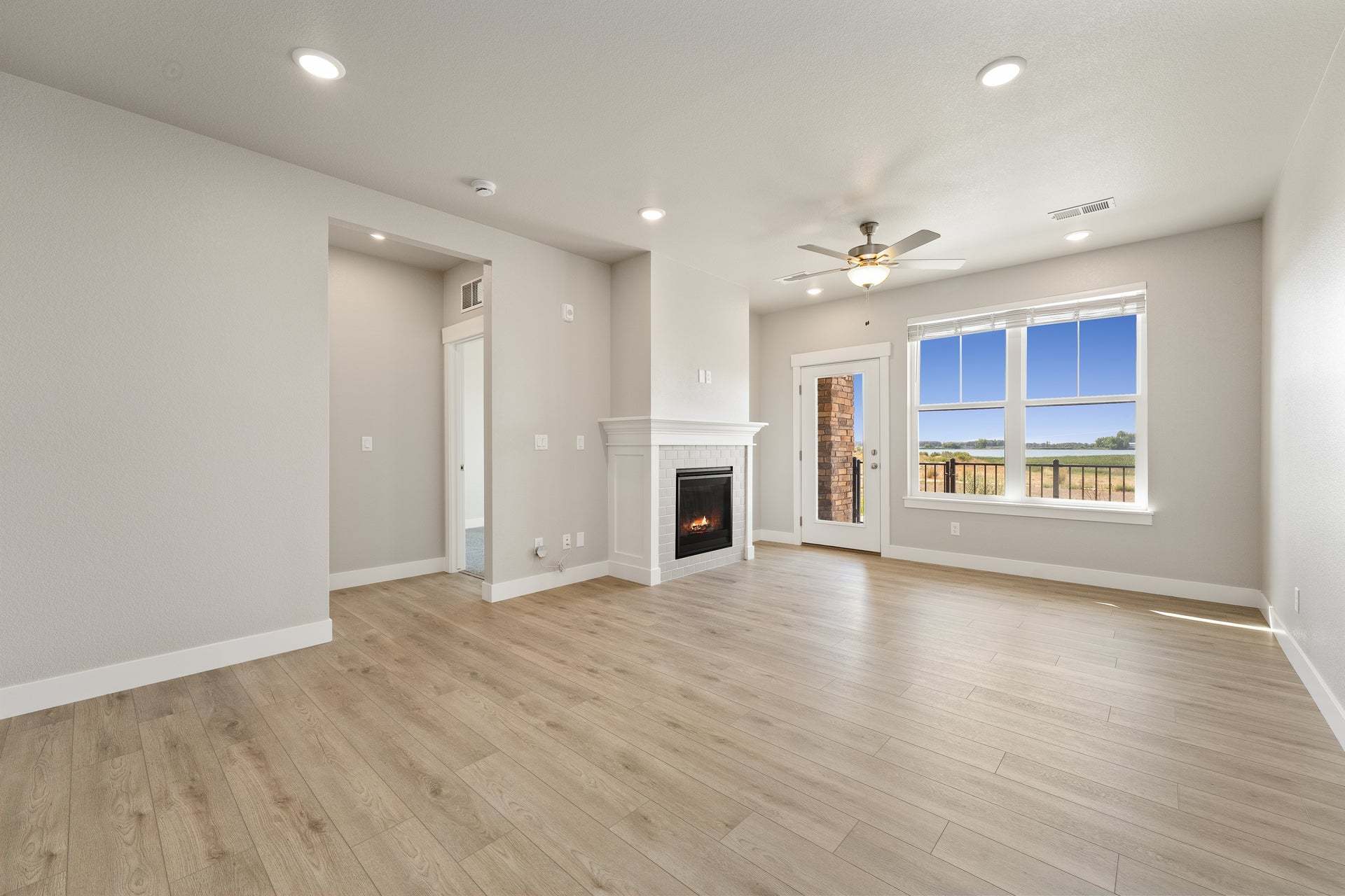 Living Room - Not Actual Home - Finishes May Vary