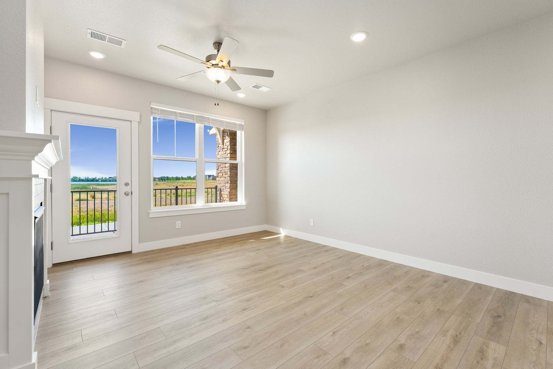 Living Room - Not Actual Home - Finishes May Vary