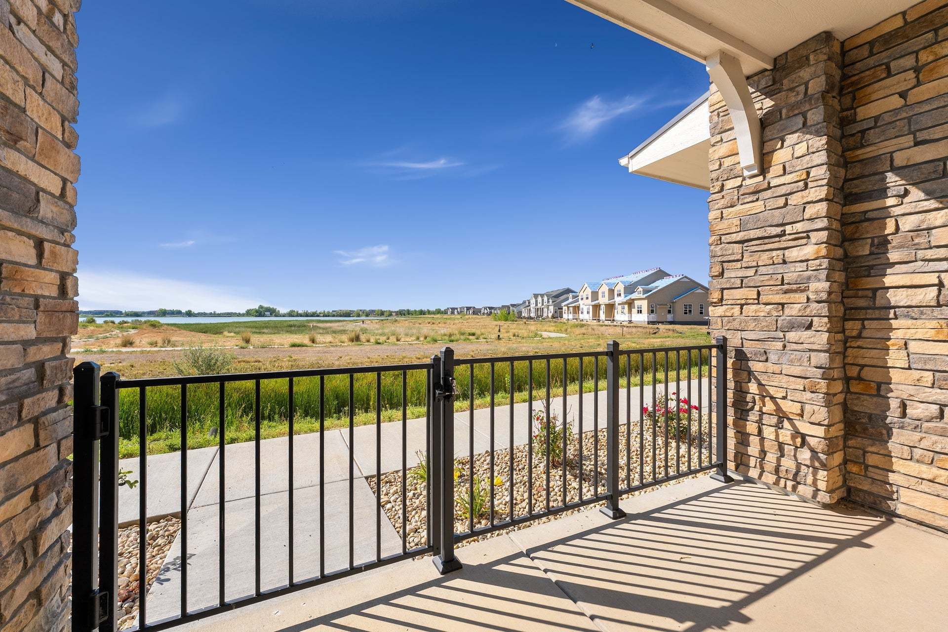 Exterior Living Space - Not Actual Home - Finishes May Vary