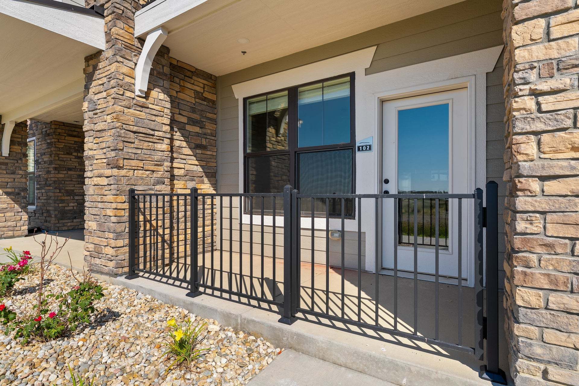 Exterior Living Space - Not Actual Home - Finishes May Vary