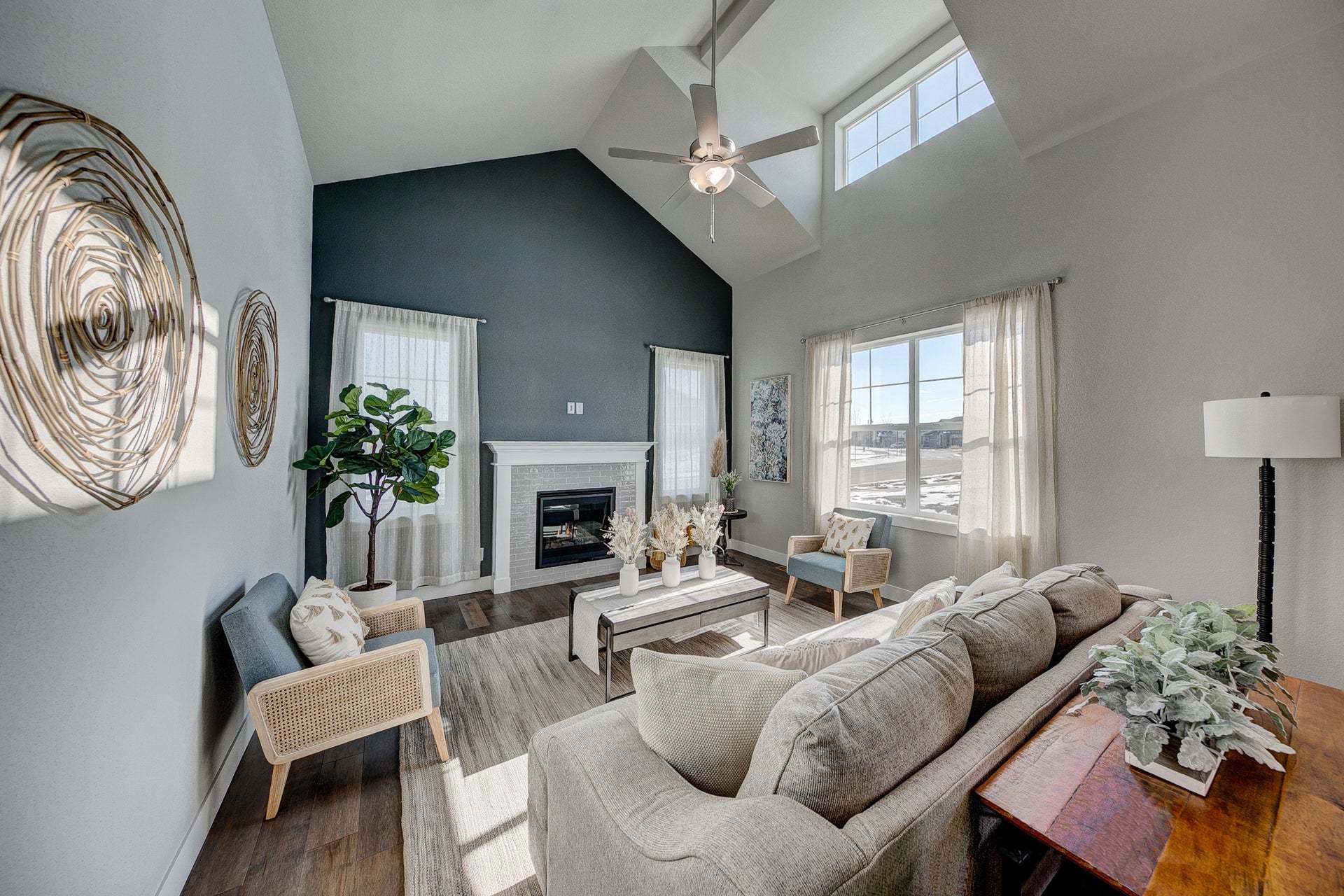 Living Room - Not Actual Home - Finishes May Vary