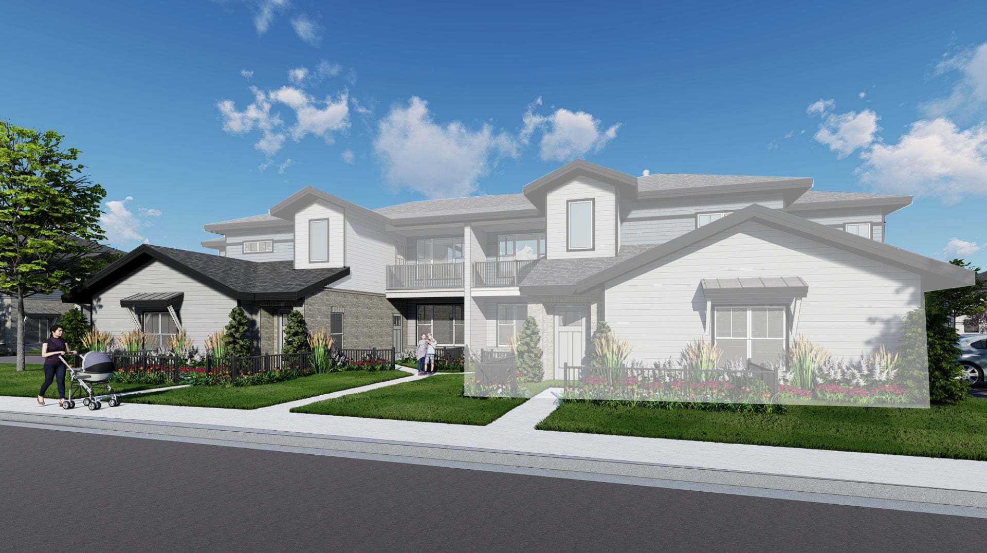 Wilder Cascade Exterior Rendering
