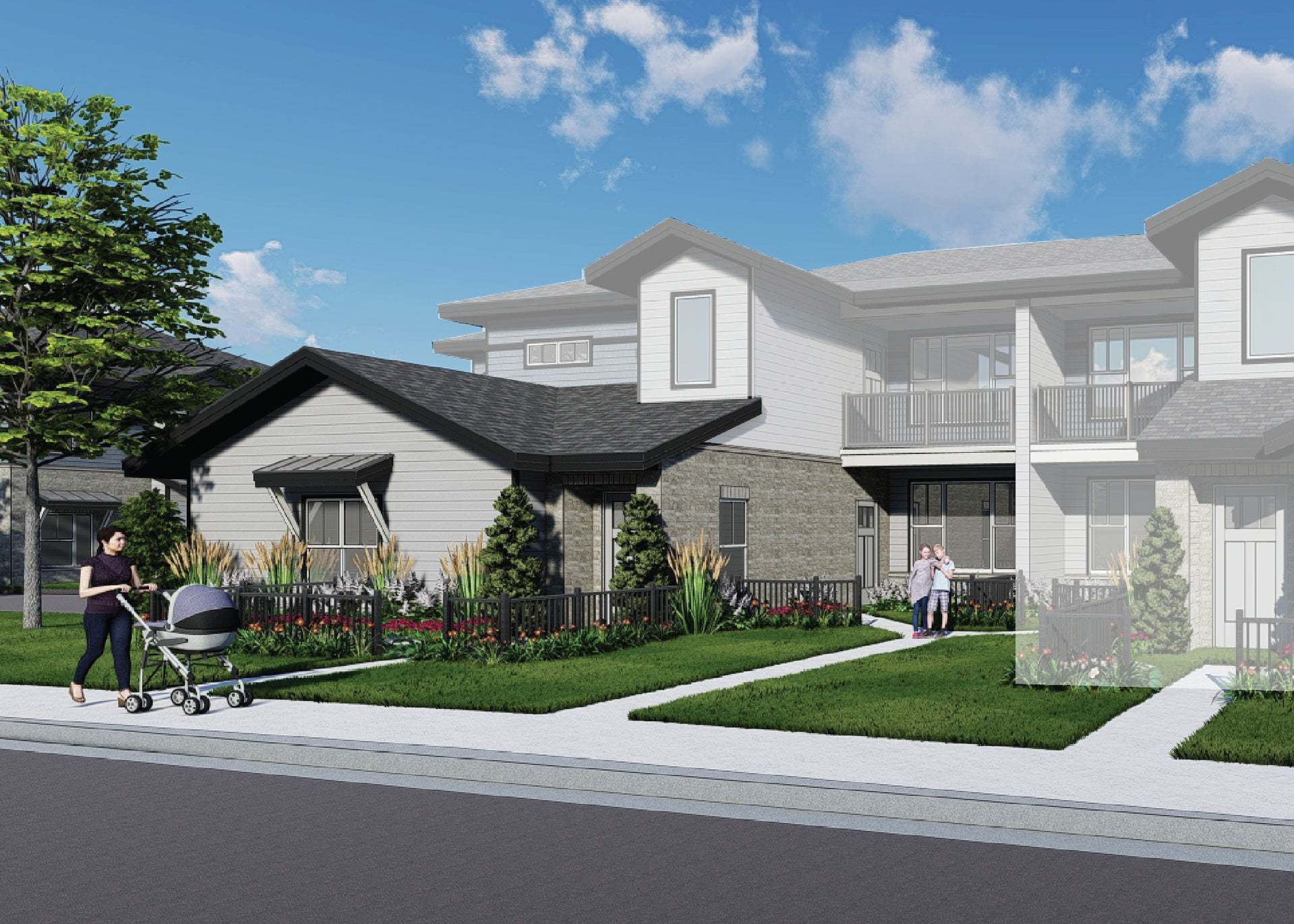 Wilder Cascade Exterior Rendering