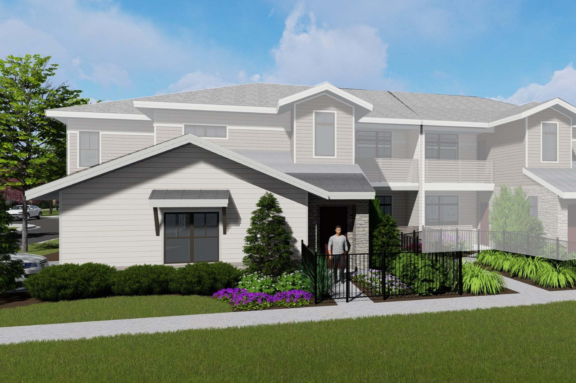 Centerra Cascade Exterior Rendering