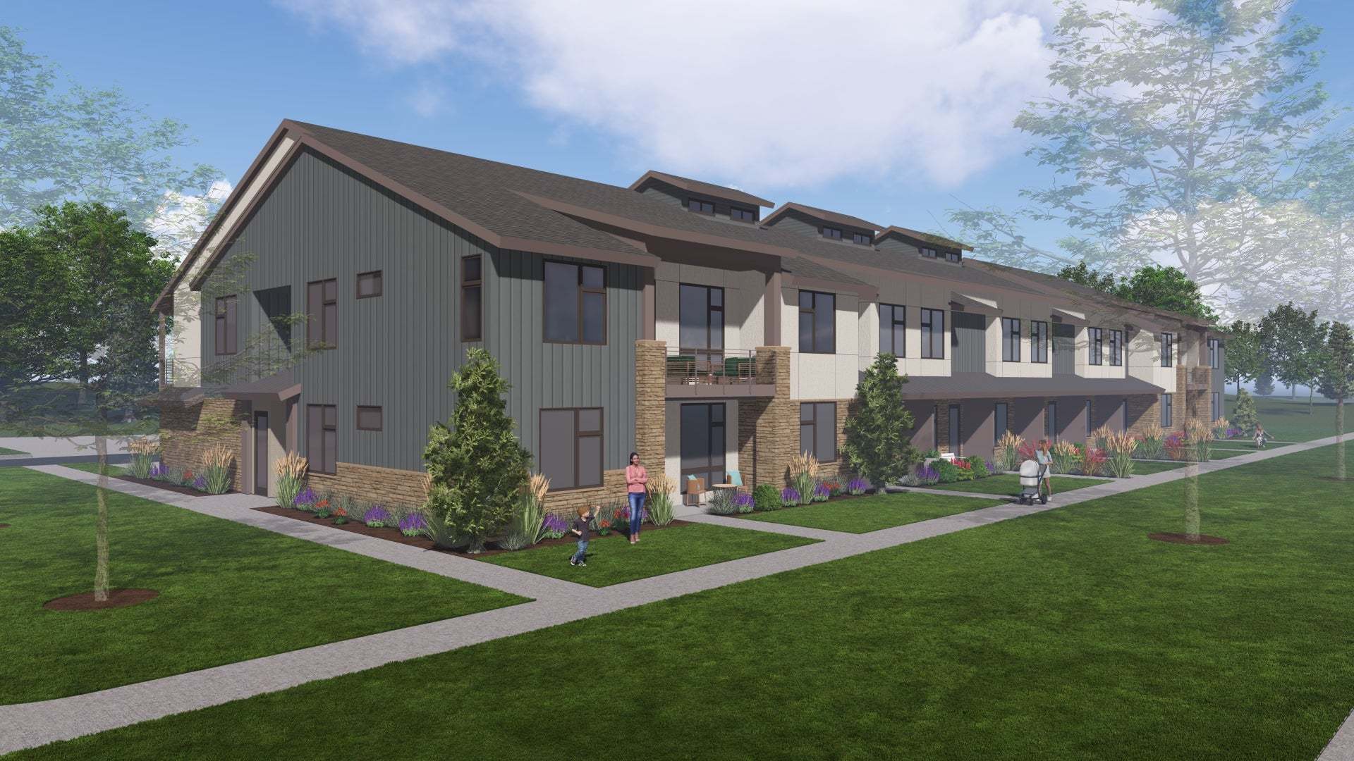 Vista Collection Elevation - Flatiron 2