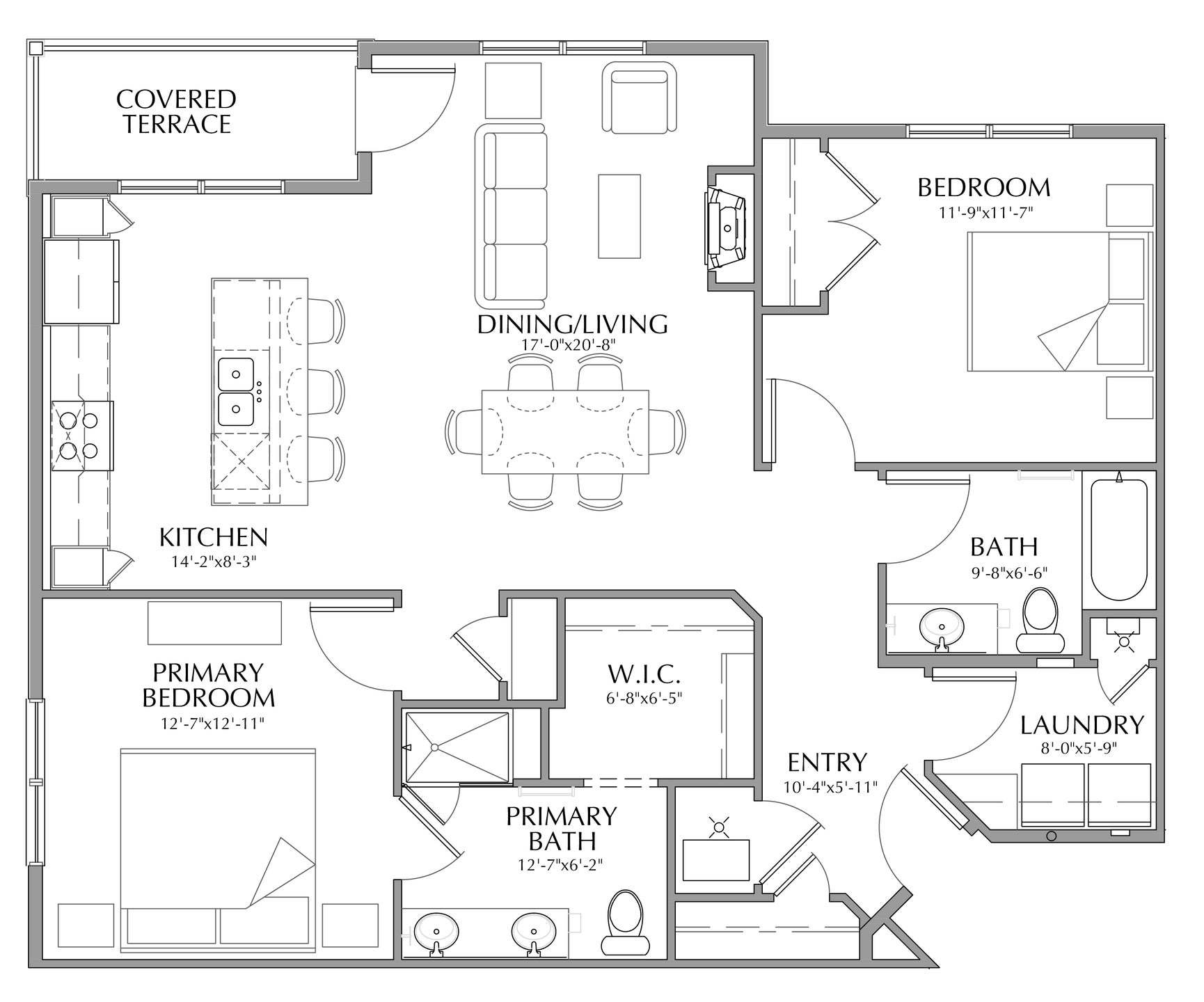 Floor Plan - Highlands, Centerra, Northfield