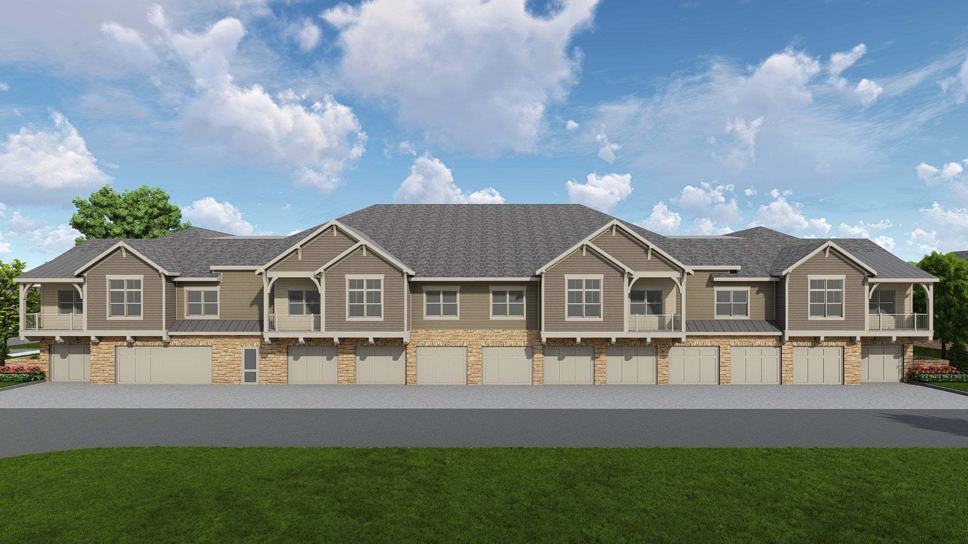 12-Unit Exterior Rendering
