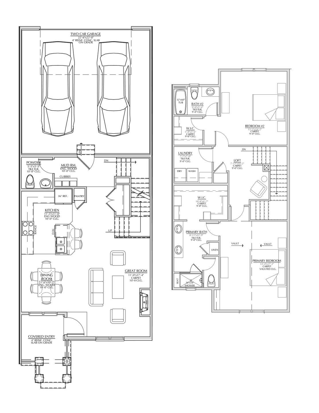 1st & 2nd Floor