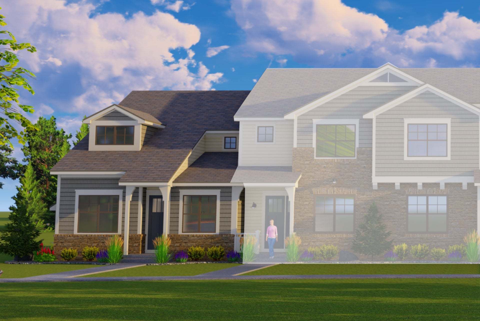 Addison Exterior Rendering