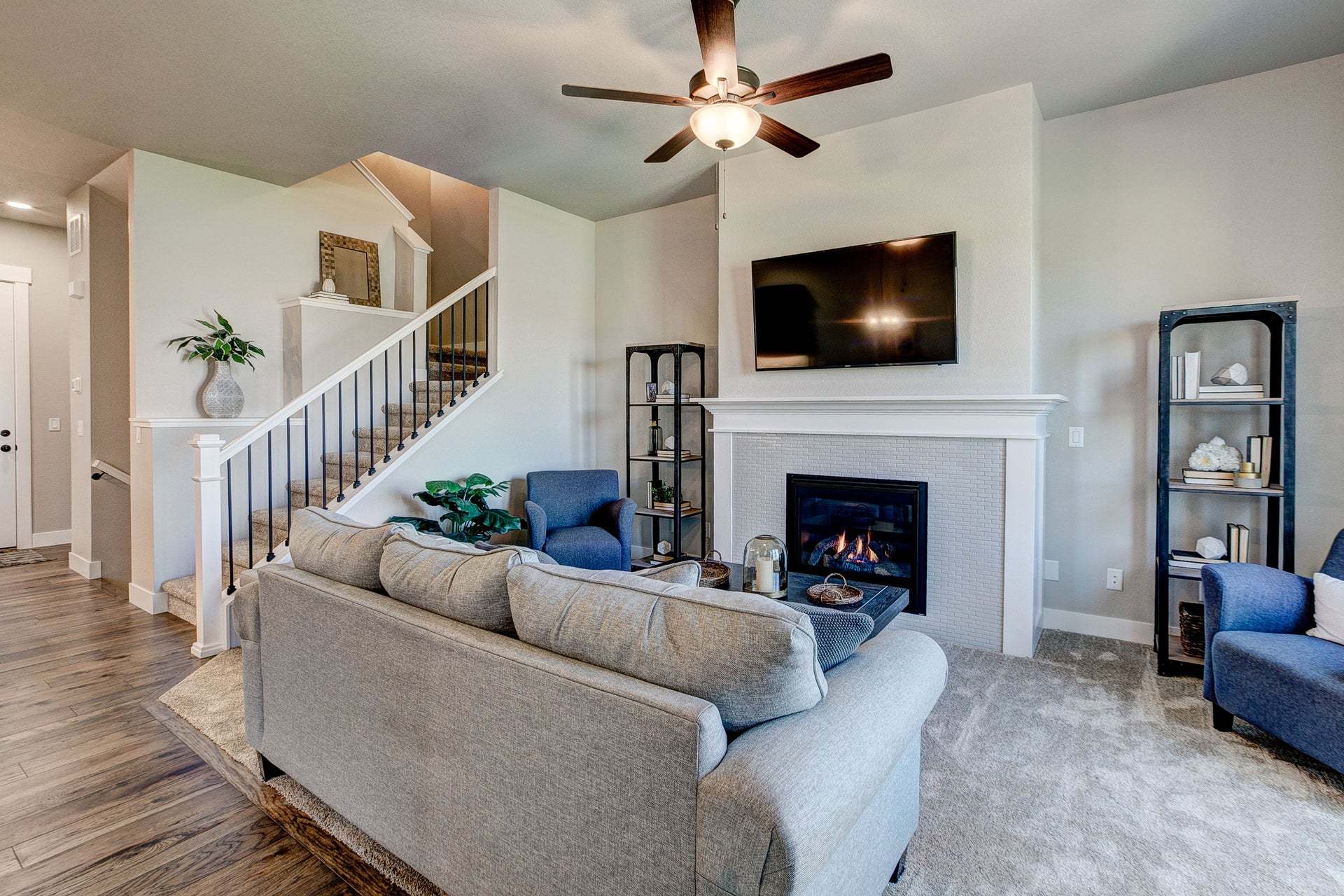 Living Room - Not Actual Home - Finishes May Vary