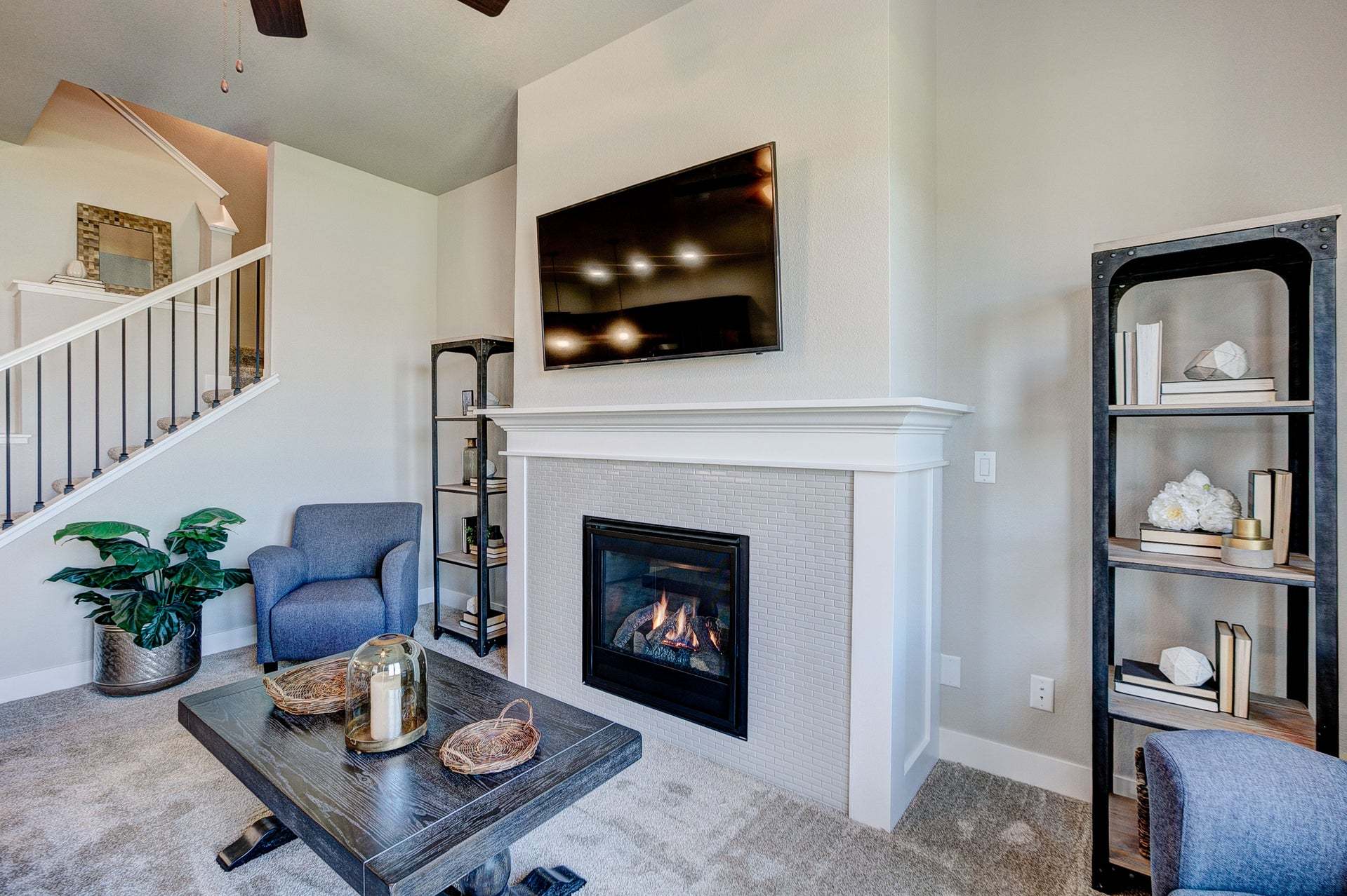 Living Room - Not Actual Home - Finishes May Vary