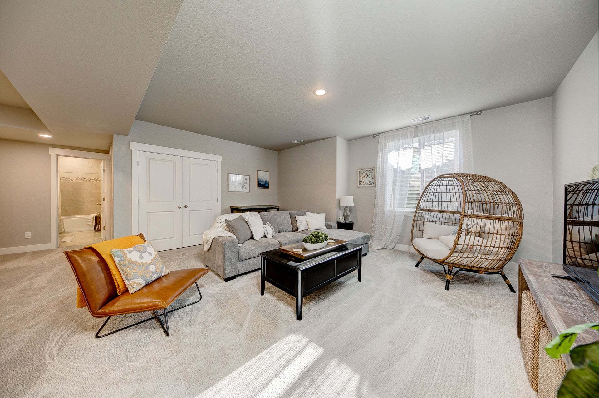 Finished Basement - Previous Devon Floor Plan - Finishes May Vary