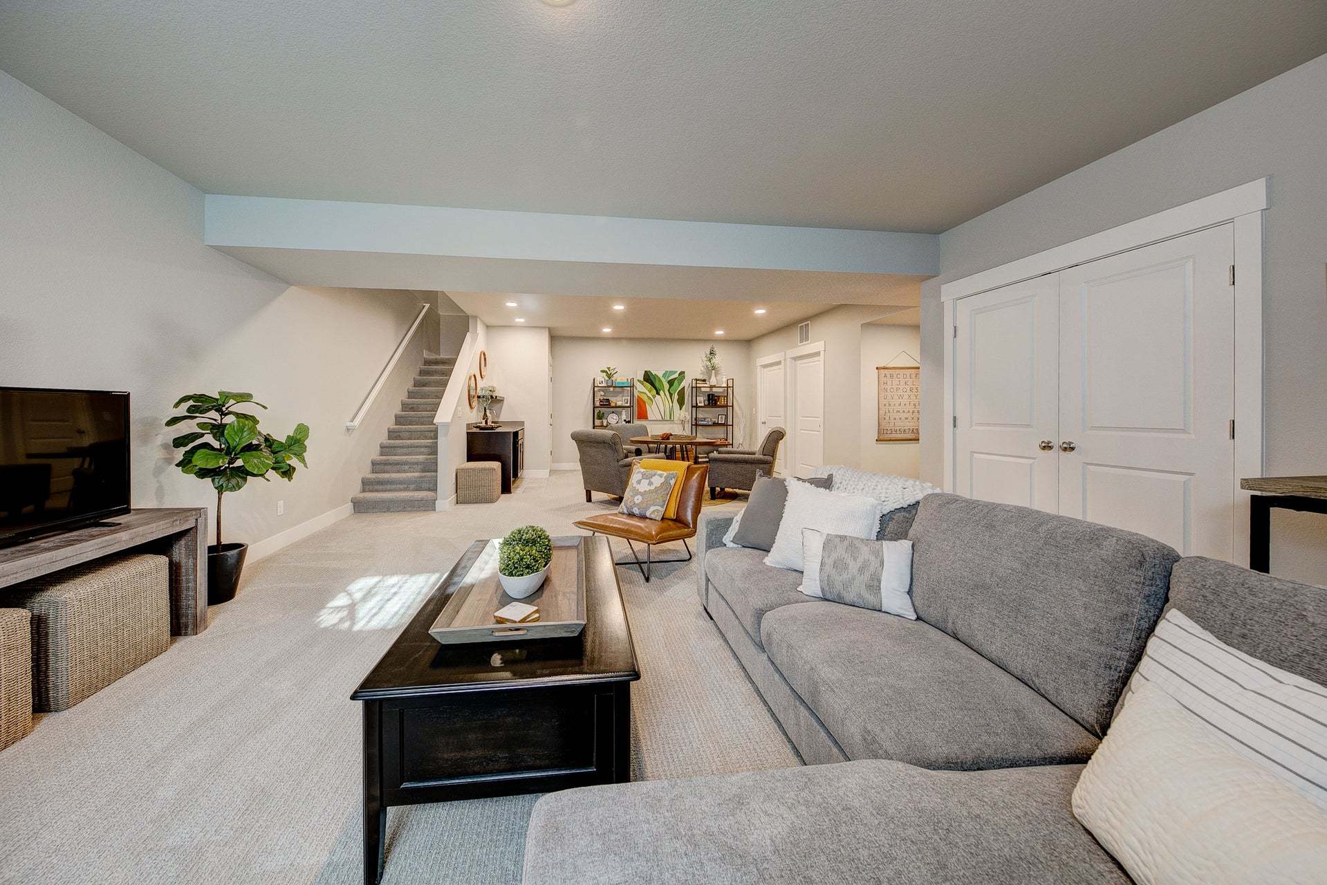 Finished Basement - Previous Devon Floor Plan - Finishes May Vary