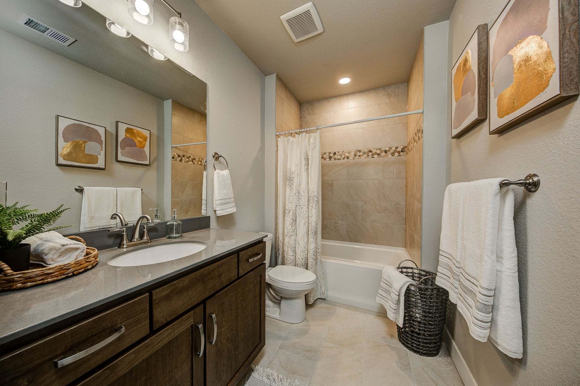 Finished Basement - Previous Devon Floor Plan - Finishes May Vary