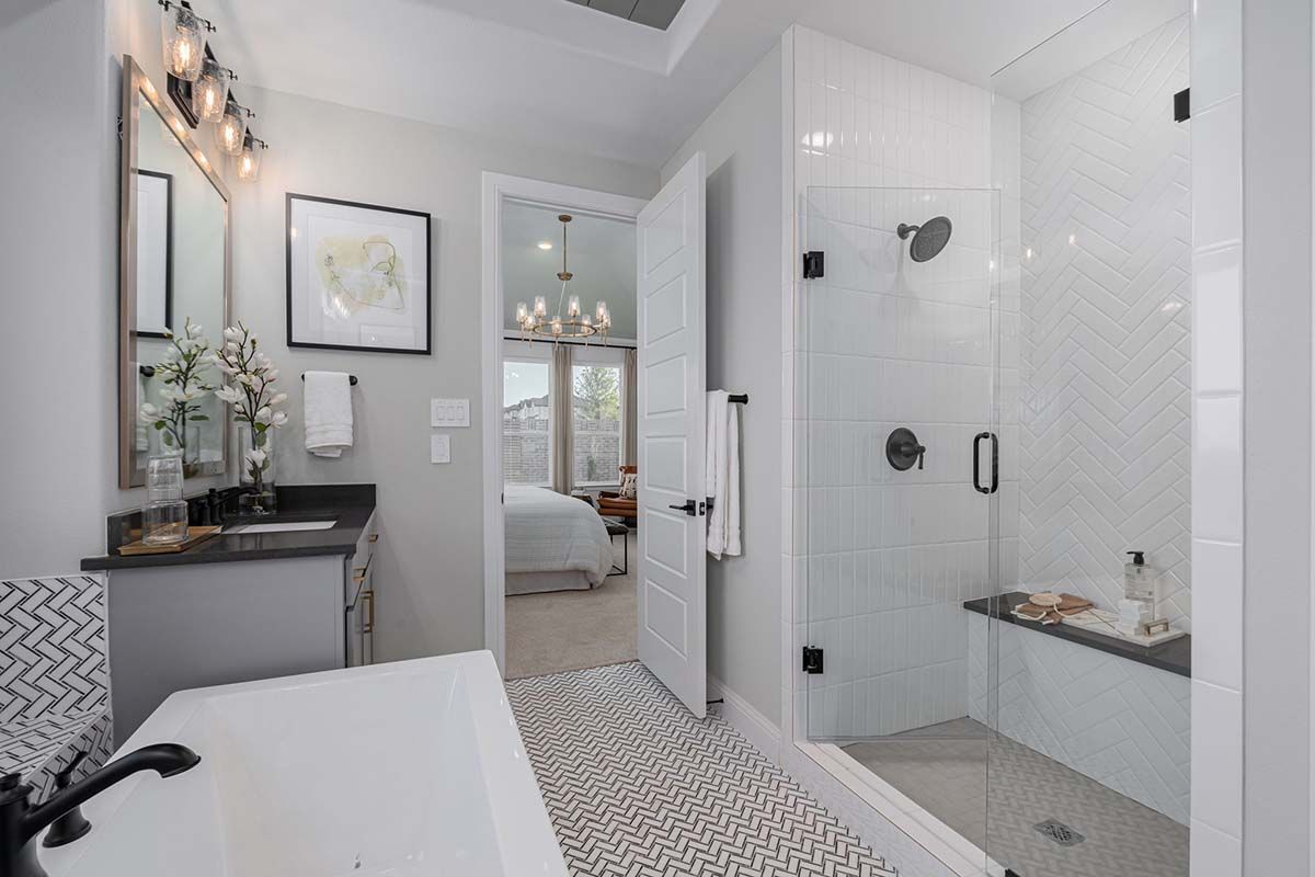 casa en Lexington Frisco Impression 55s por Landon Homes