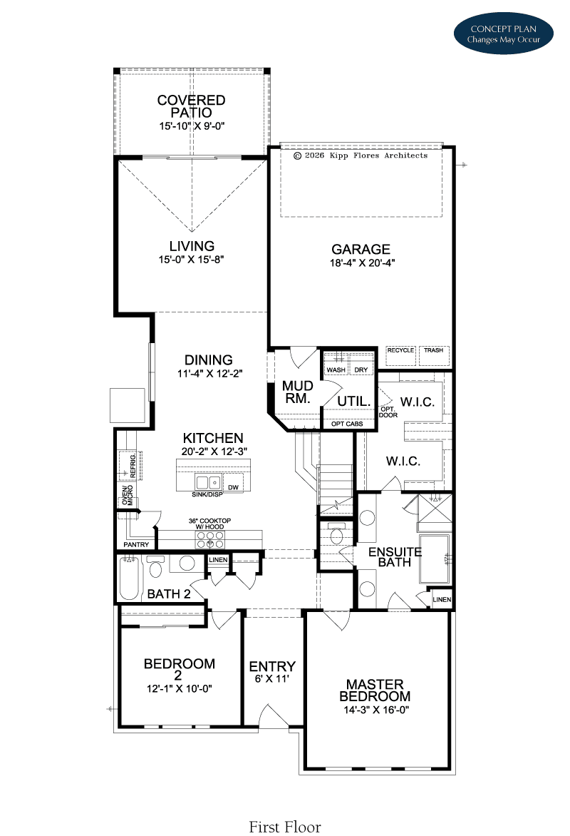 casa en Fields Vista - 38's por Landon Homes