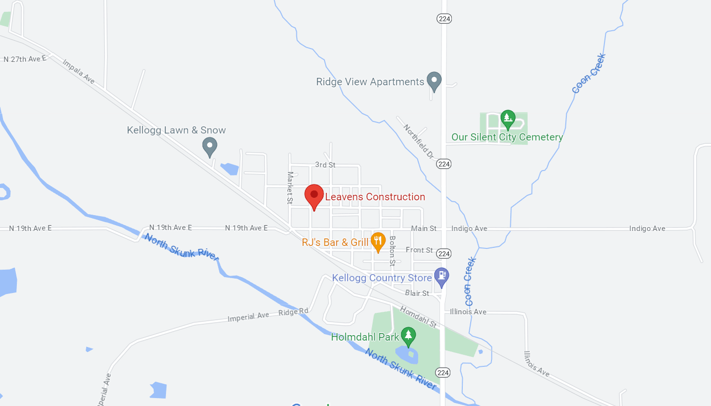 Leavens Construction - Colfax, IA