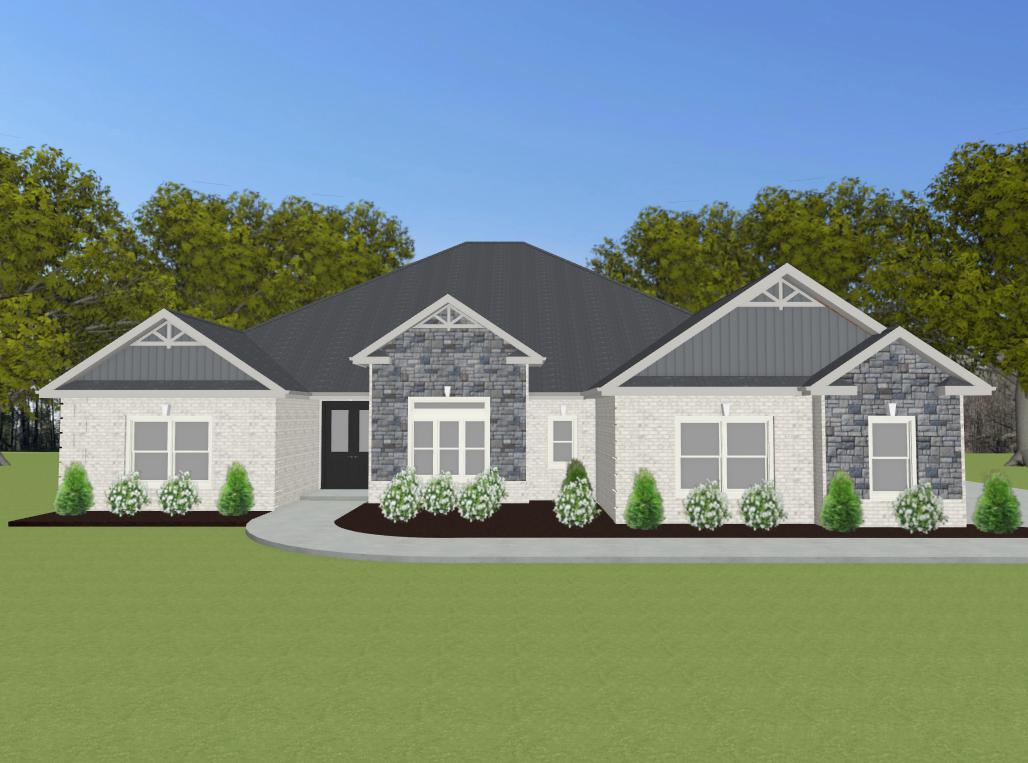 Elevation 2 for Cambridge F