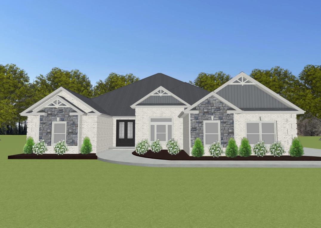 Elevation 1 for Walton A