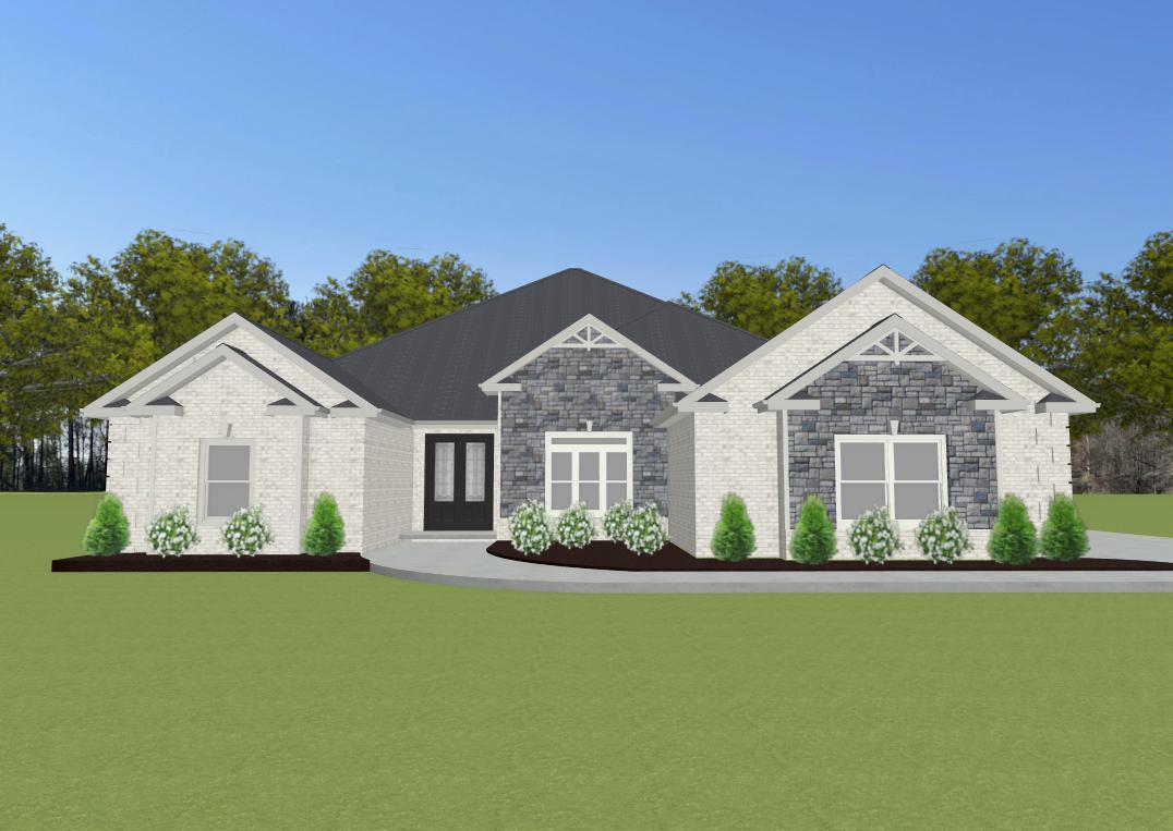 Elevation 3 for Walton A