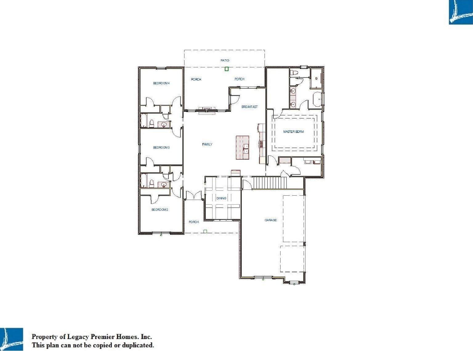 Floor Plan for Durham B